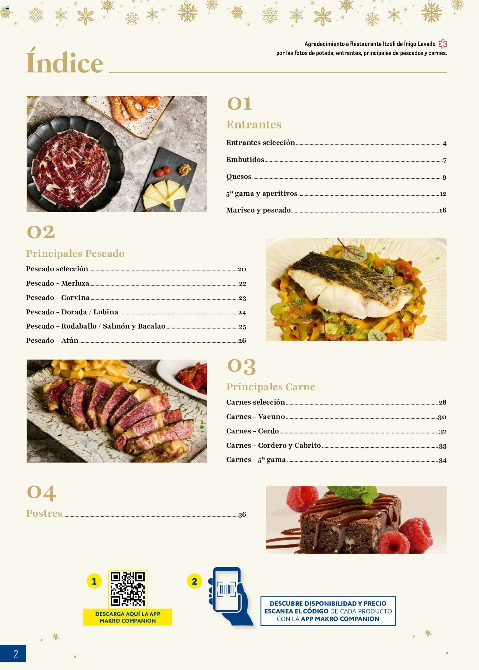 Makro Navidad │ válido desde el 08/10/2026 | Página: 2 | Productos: Salmón, Embutidos, Cordero, Carne