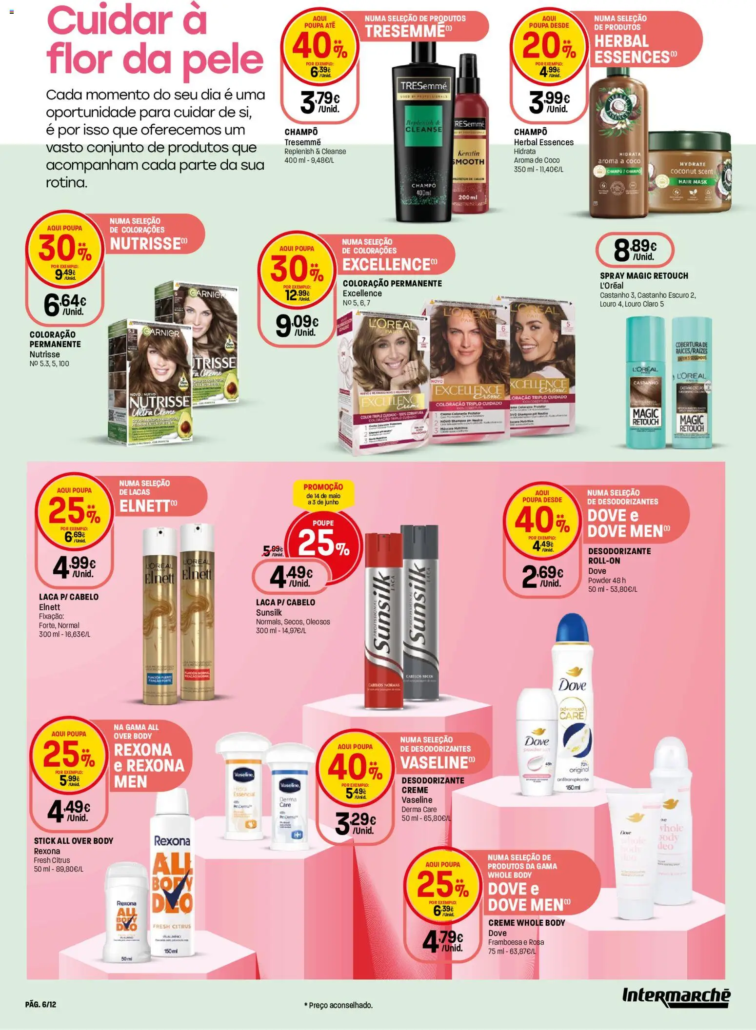 Intermarché Folheto Especial Beleza Contact │ válido de 14.05.2026 | Página: 6
