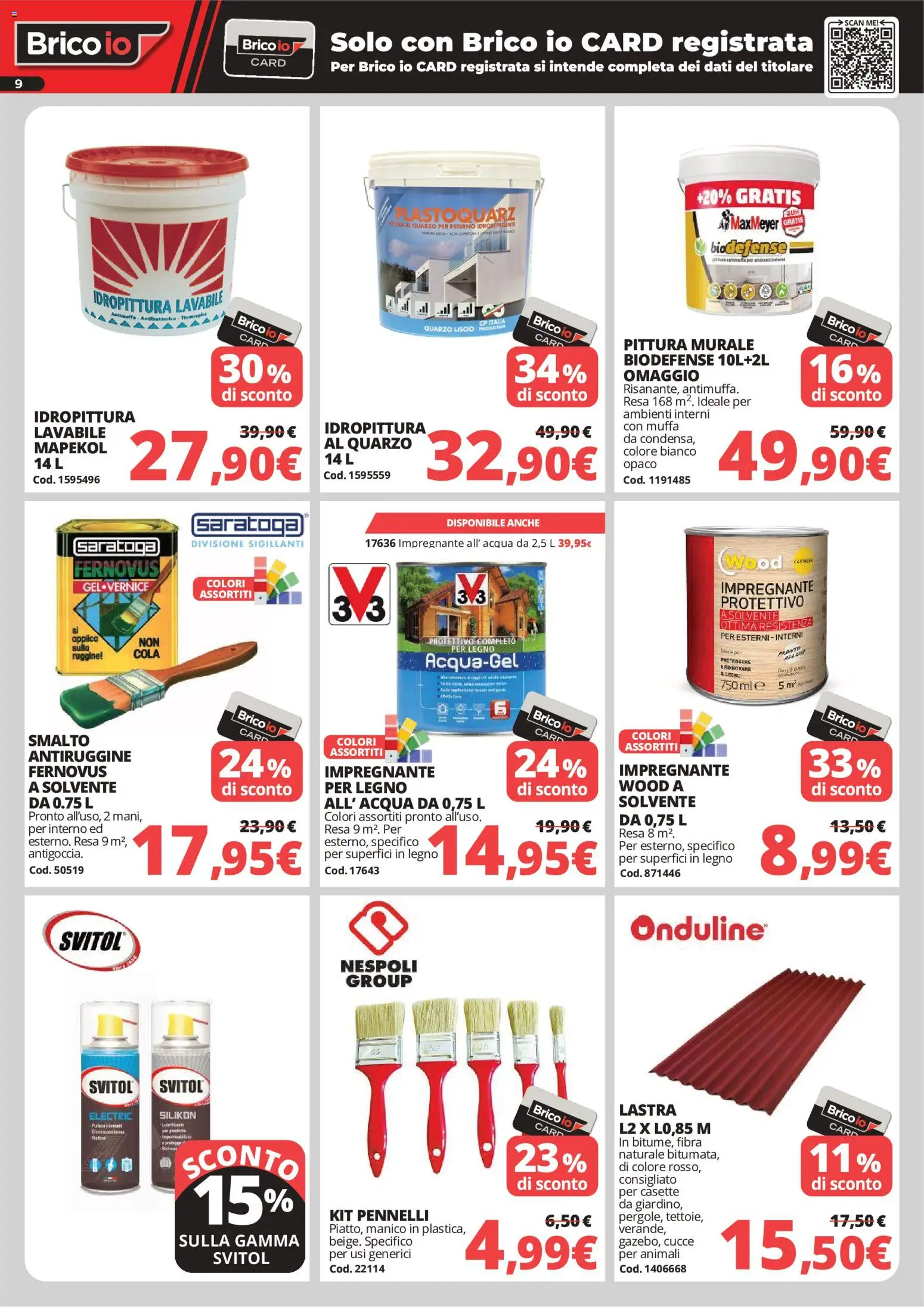Volantino Brico io del 07.05.2026 | Pagina: 9