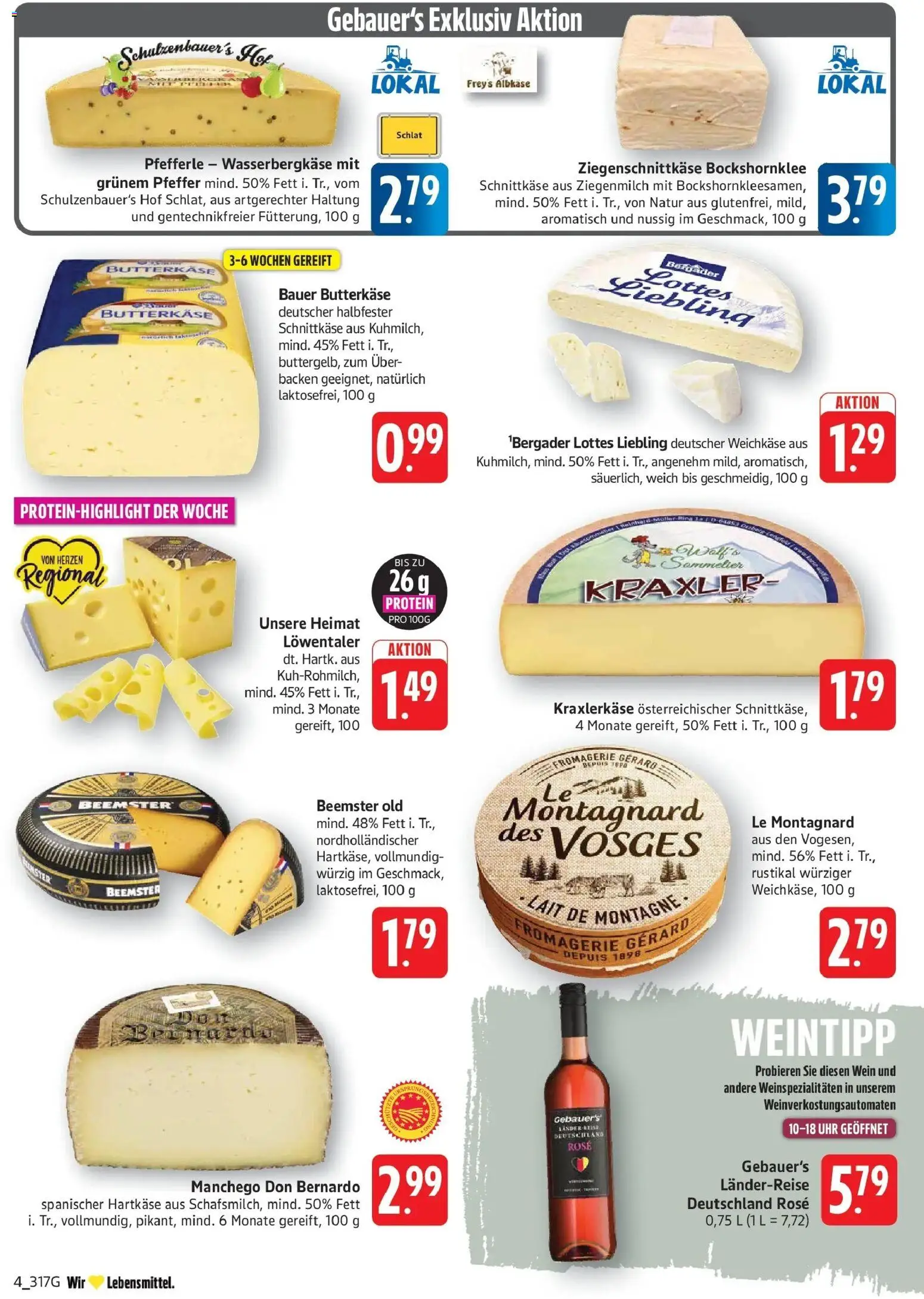 Edeka Prospekt Filderstadt-Bonlanden (ab 24.08.2026) » Angebote Online | Seite: 4 | Produkte: Pfeffer, Wein, Uhr