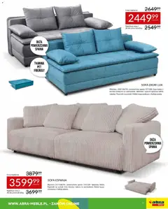 Pogląd oferty "Abra meble gazetka" - ważna od 13.05.2026 | Strona: 11 | Produkty: Sofa