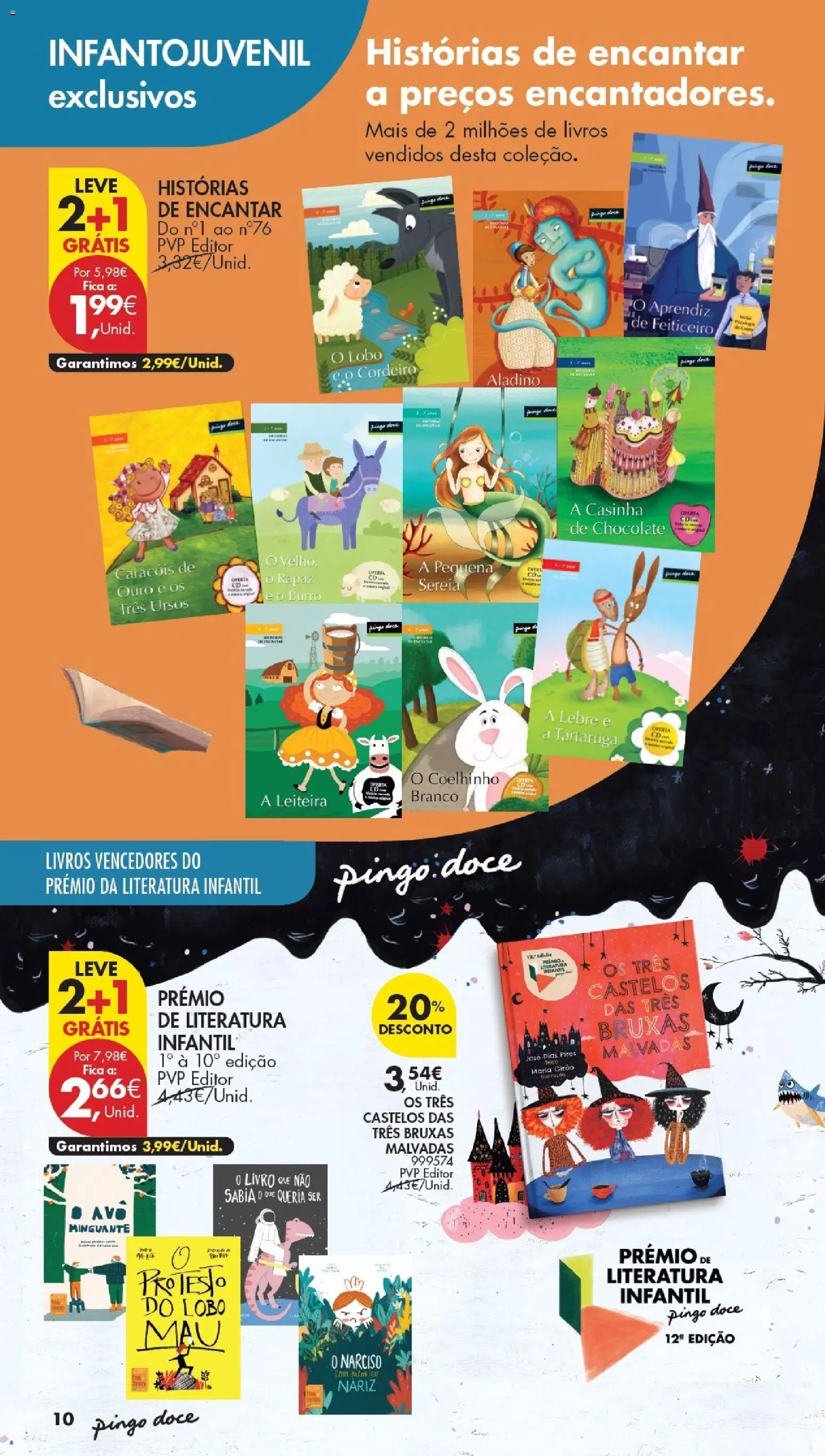 Pingo Doce Bazar Feira do Livro │ válido de 30/06/2026 | Página: 10 | Produtos: Frango, Chocolate