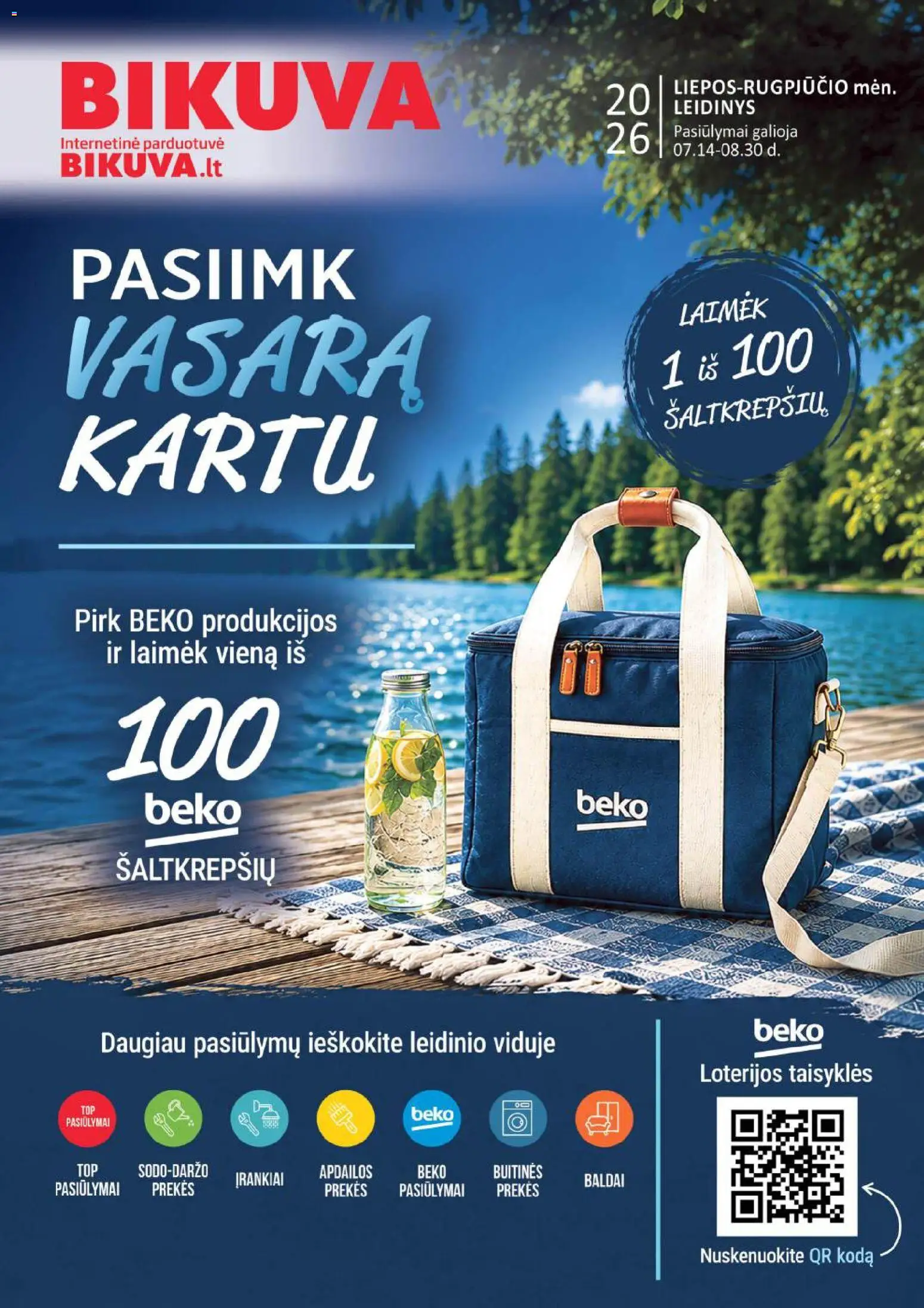 BIKUVA akcijos nuo 2026.07.14 | Puslapis: 1