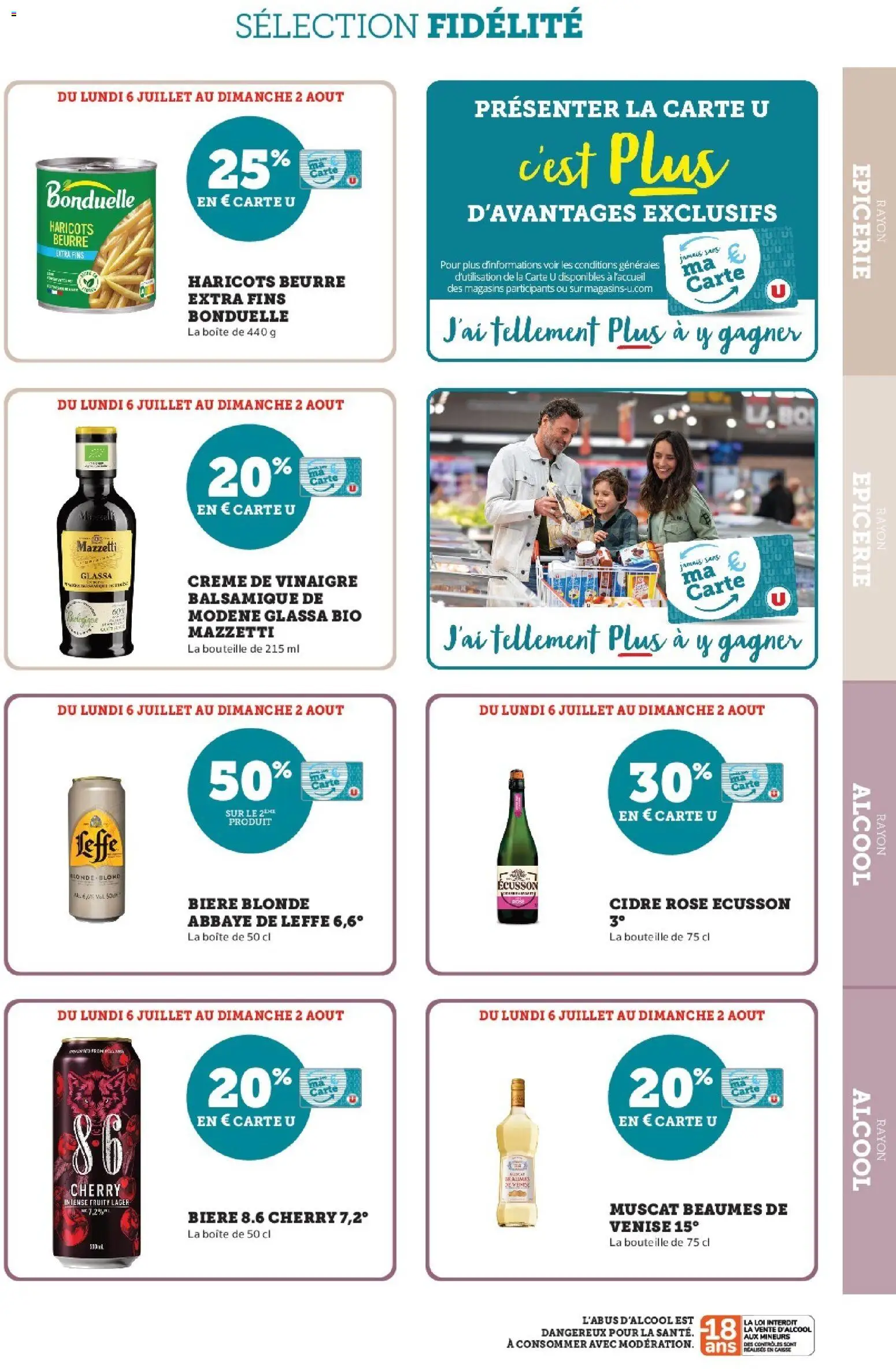 {H1} | Page: 25 | Produits: Alcool, Beurre, Bière, Crème
