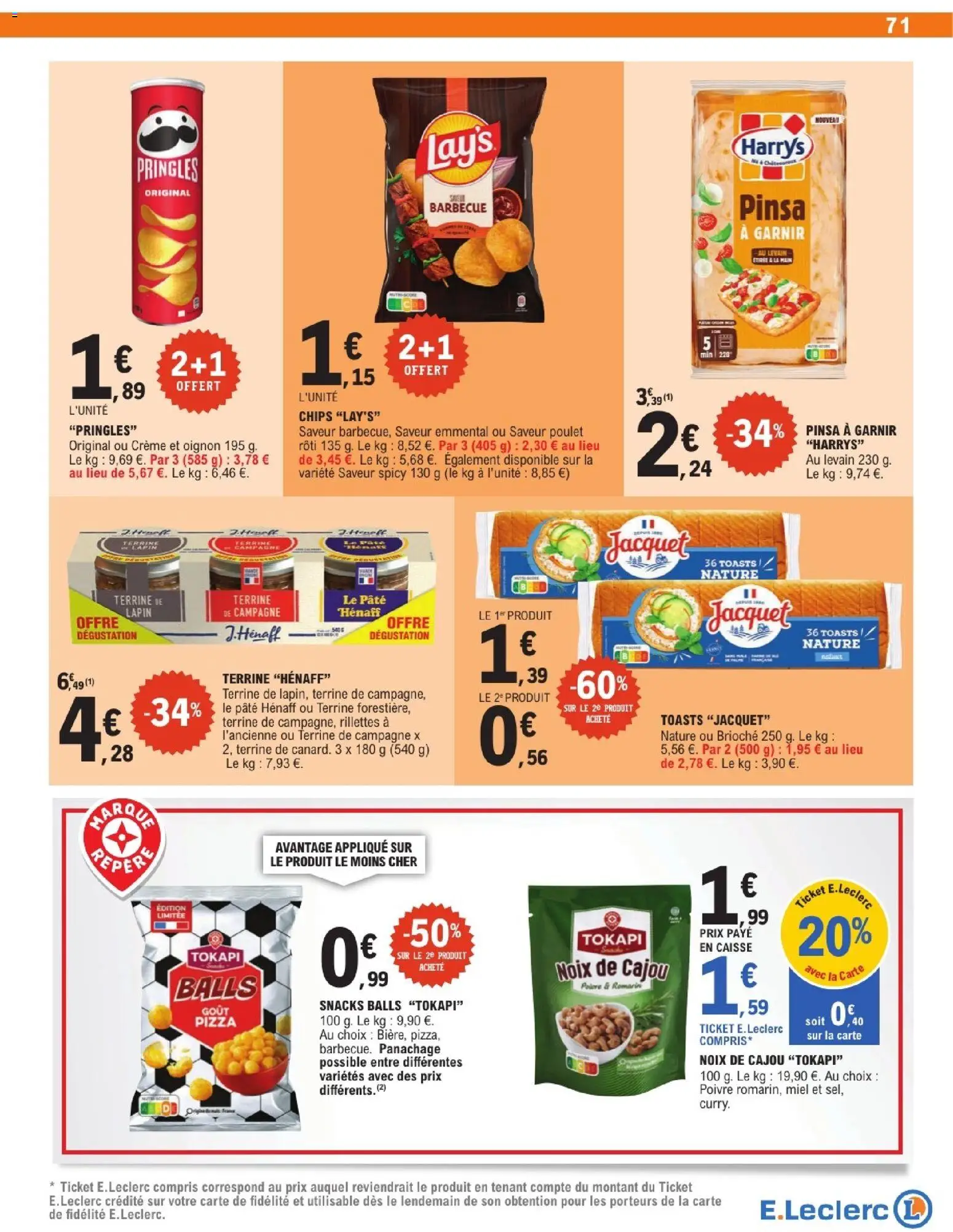 {H1} | Page: 71 | Produits: Pinsa, Base, Pizza, Crème