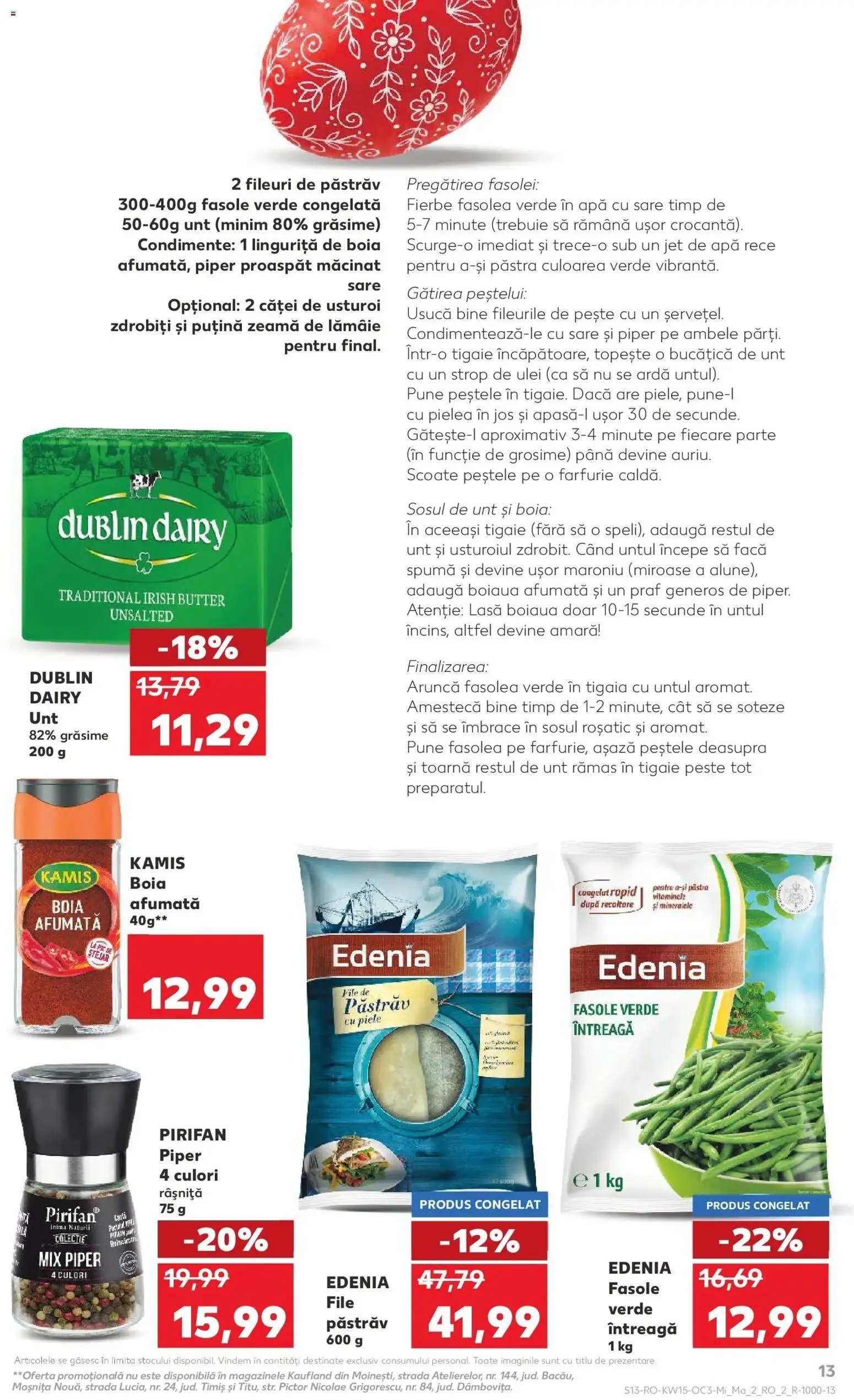 Noul catalog Kaufland – valabil de la 08.04.2026 | Pagină: 13 | Produse: Farfurie, Condimente, Sare, Piper