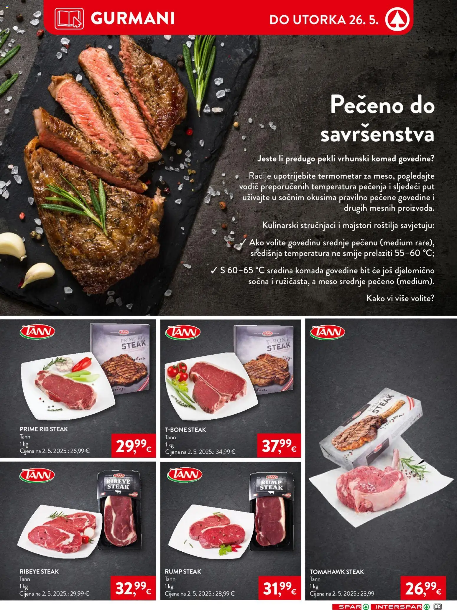 Spar katalog | vrijedi od 20.05.2026 | Stranica: 14 | Proizvodi: Termometar, Meso