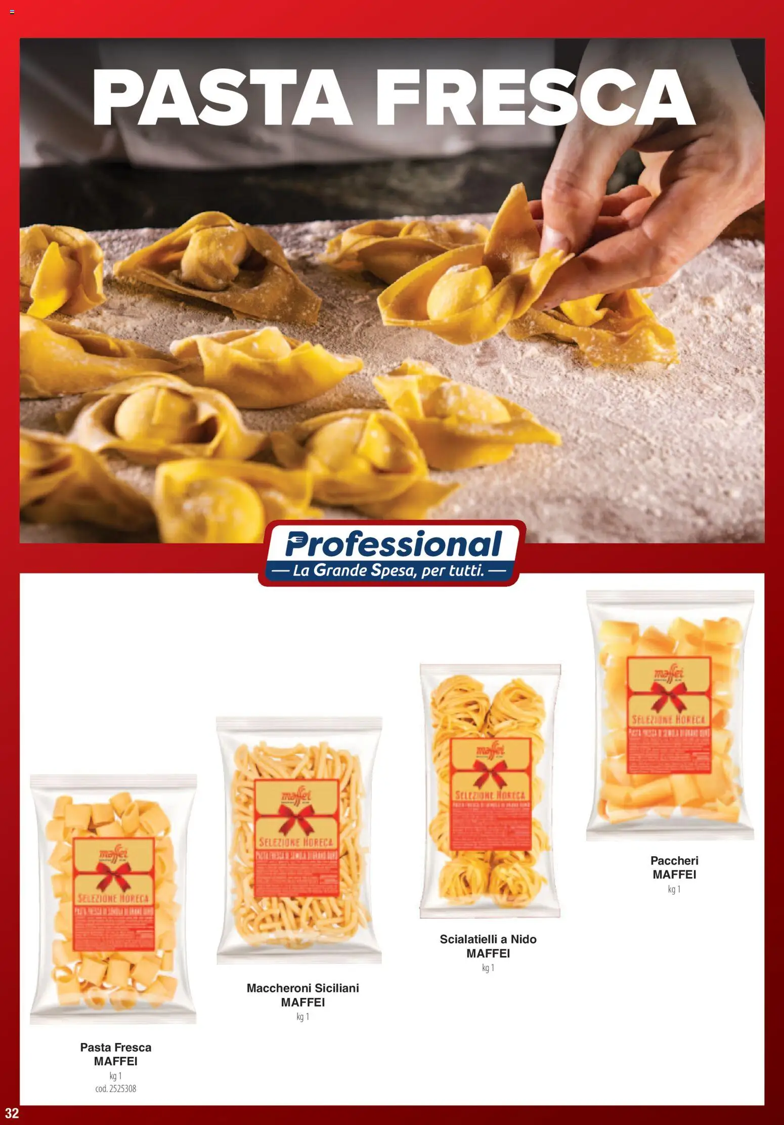Volantino Carrefour del 01.06.2026 | Pagina: 32 | Prodotti: Pasta, Paccheri