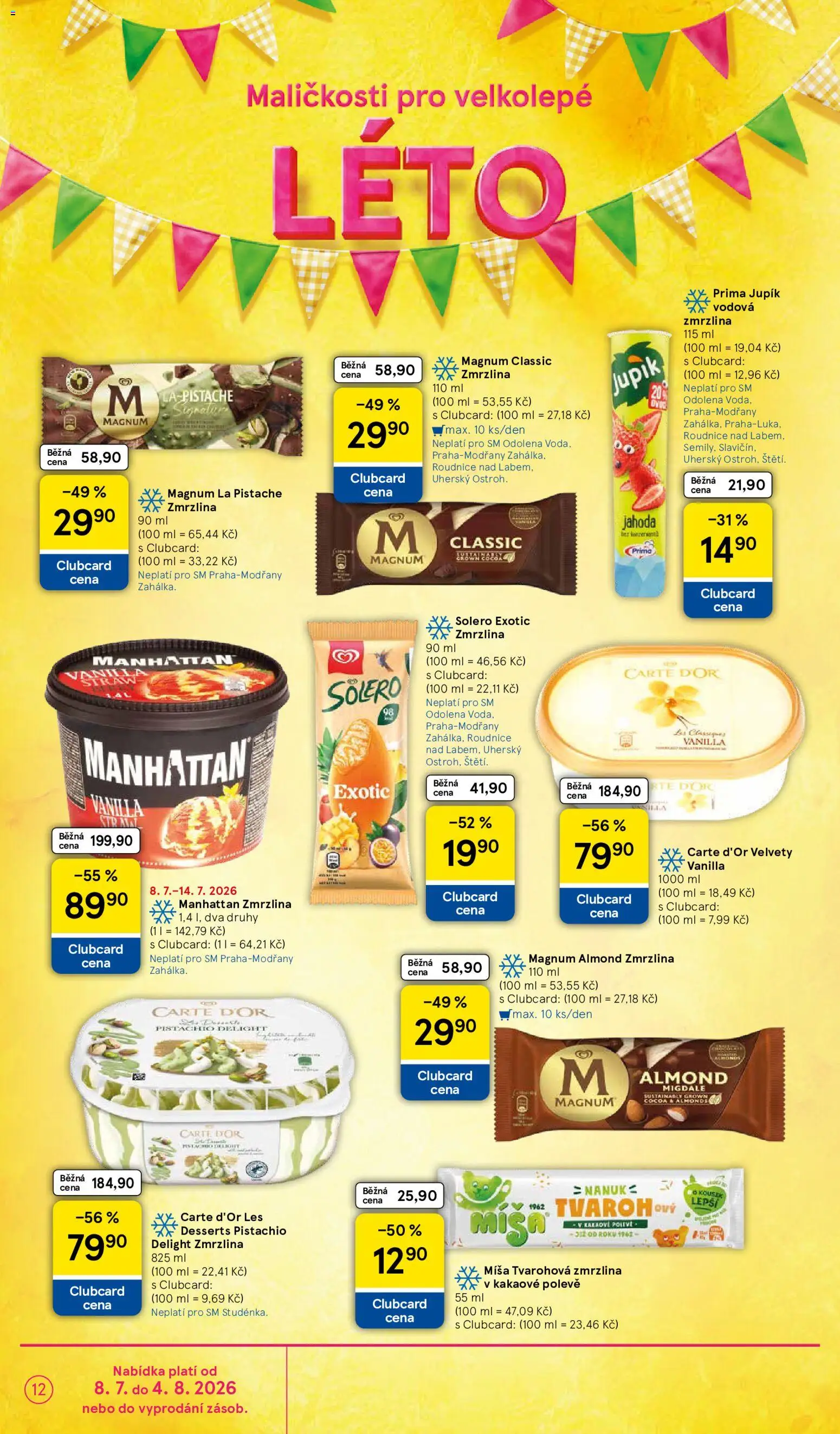 Tesco leták - Supermarket od 08.07.2026 | Strana: 12