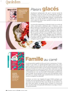 Carrefour - Prévisualisation de Carrefour Magazine valide à partir de 01/07/2026 | Page: 26 | Produits: Calendrier, Yaourt, Livre, Crème