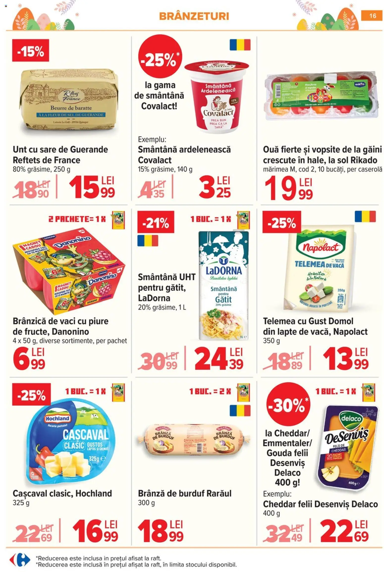 Noul catalog Carrefour – valabil de la 06.04.2026 | Pagină: 18 | Produse: Bahçe aydınlatması, Bacon, Șuncă, Parizer