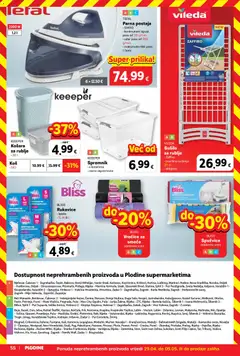 Plodine Katalog - Pregled kataloga iz trgovine Plodine, vrijedi od 29.04.2026 | Stranica: 55