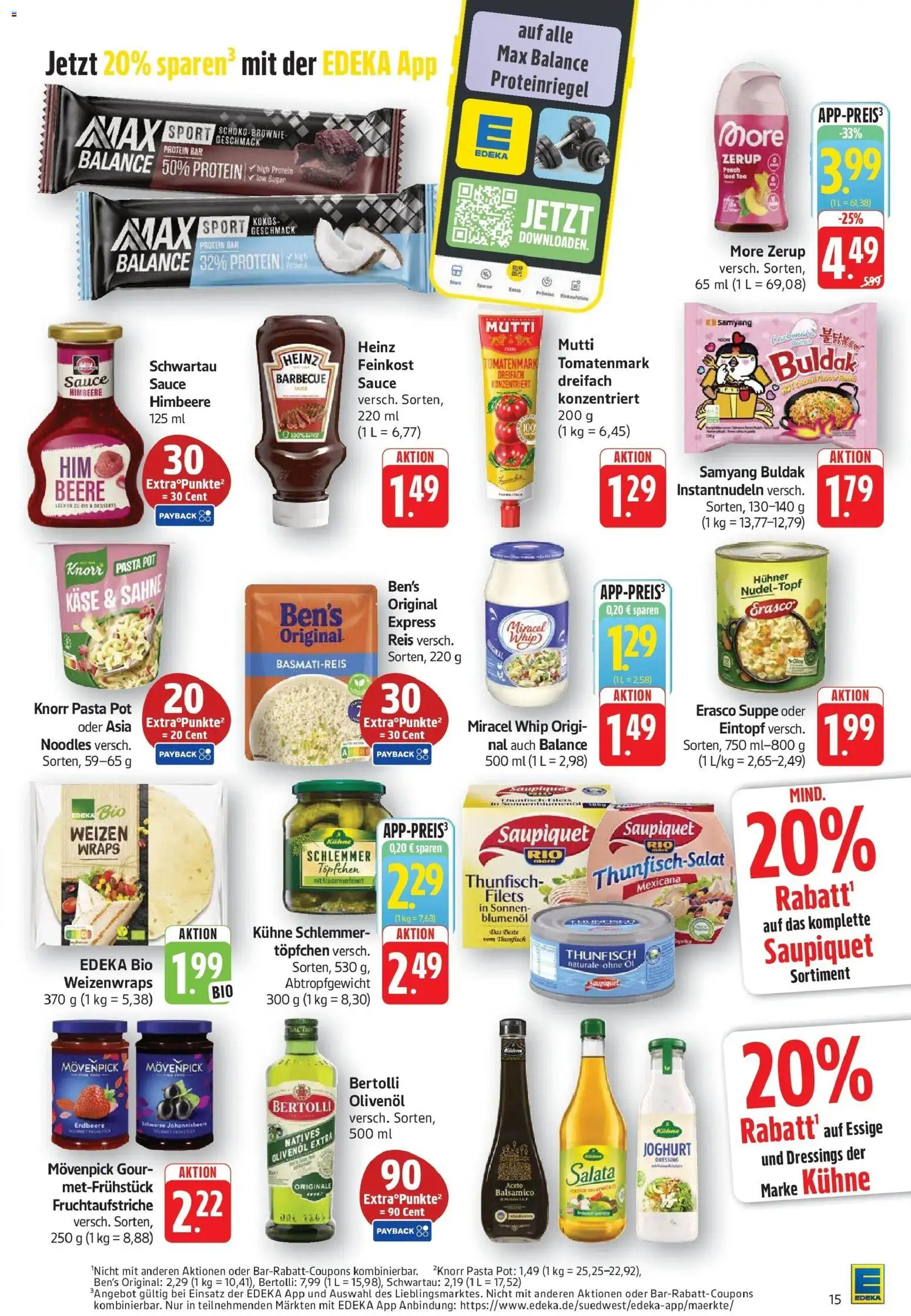 Edeka prospekt Pirmasens – gültig ab 29.06.2026 | Seite: 17 | Produkte: Käse, Bertolli olivenol, Reis, Erasco