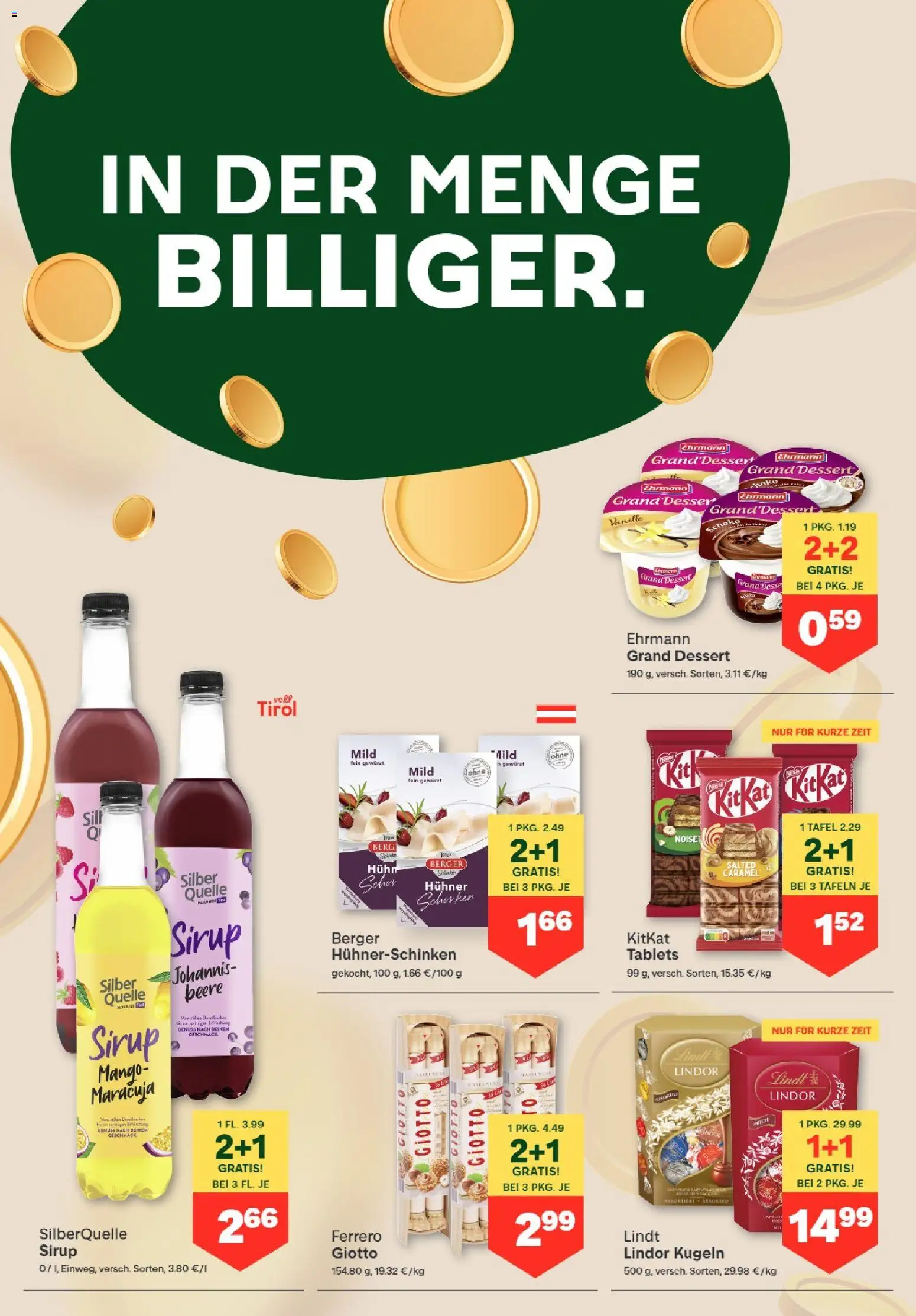 MPREIS Flugblatt gültig ab 15.10.2026 | Seite: 6 | Produkte: Mango, Vanille, Hühnerschinken