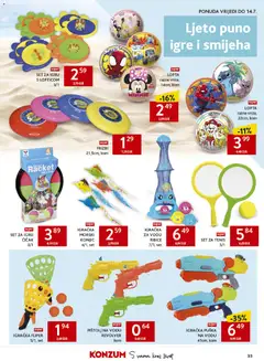 Konzum Katalog - Pregled kataloga iz trgovine Konzum, vrijedi od 01.07.2026 | Stranica: 33
