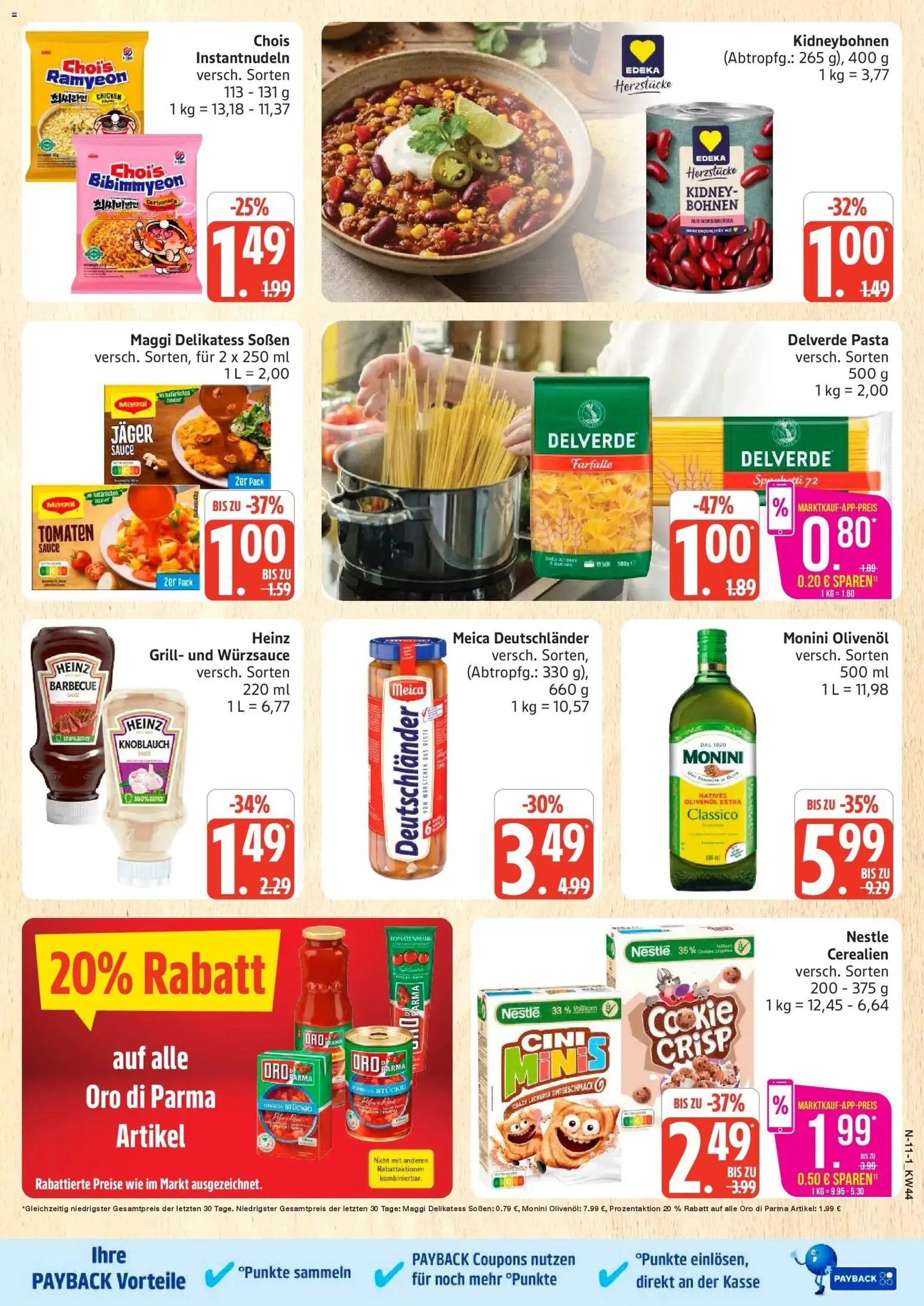Marktkauf Prospekt Neuenkirchen (ab 26.10.2026) » Angebote online | Seite: 11 | Produkte: Grill, Maggi, Oro di parma, Knoblauch