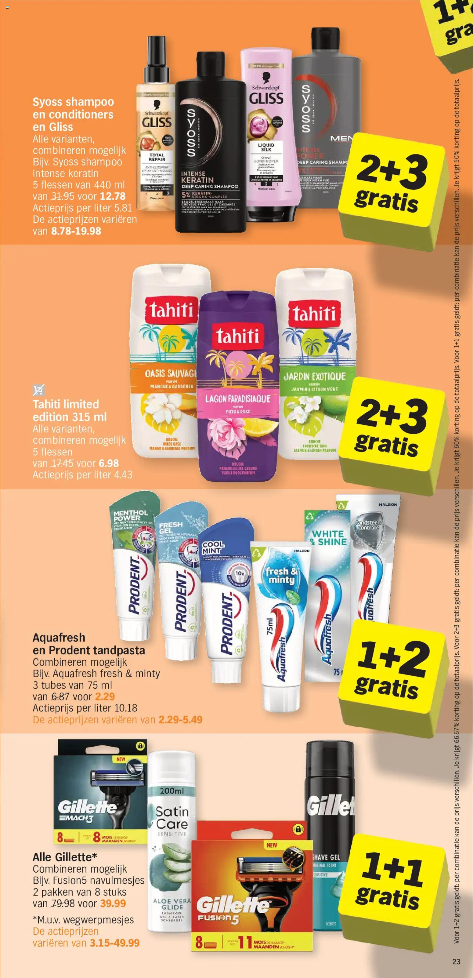 {H1} | Pagina: 23 | Producten: Gel, Parfum, Limoen, Tandpasta