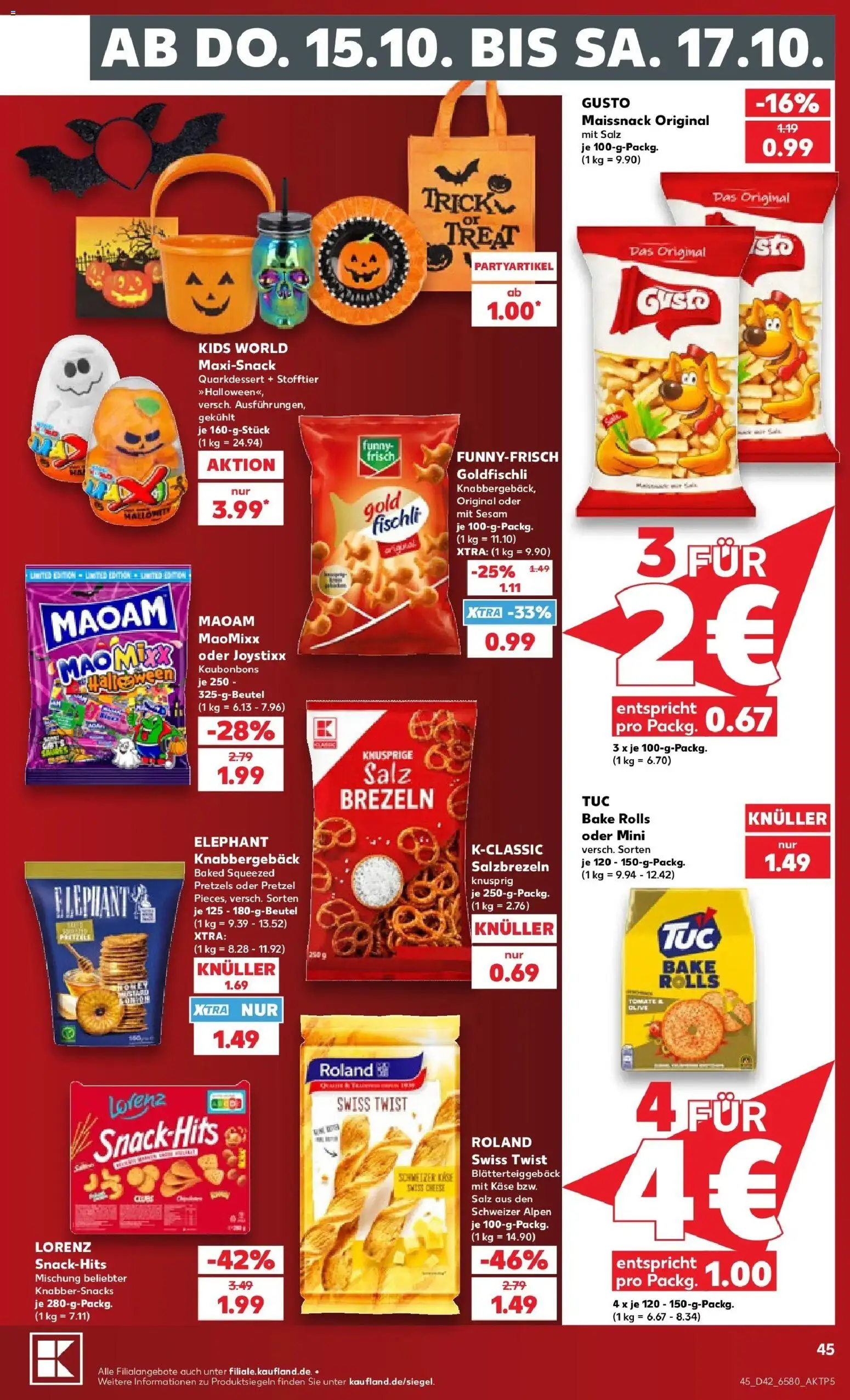 Prospekt Kaufland ab 12.10.2026 » Angebote Online zum Blättern | Seite: 49 | Produkte: Käse, Salz