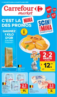 Carrefour - Market Promotions de la semaine - Voorbeeld van een folder van Carrefour, geldig van 21/10/2026