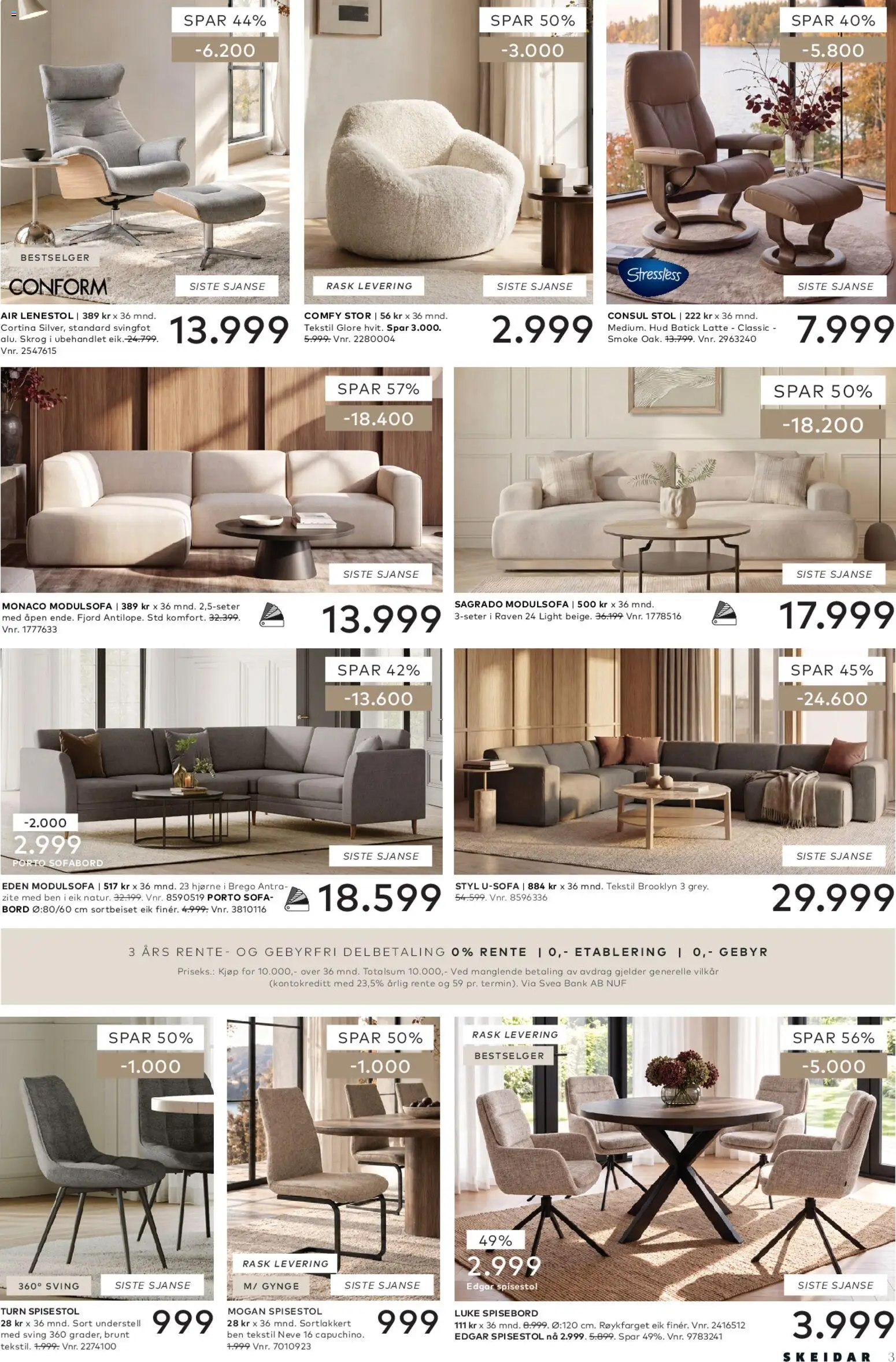 {H1} | Side: 3 | Produkter: Ved, Sofa, Bord, Stol