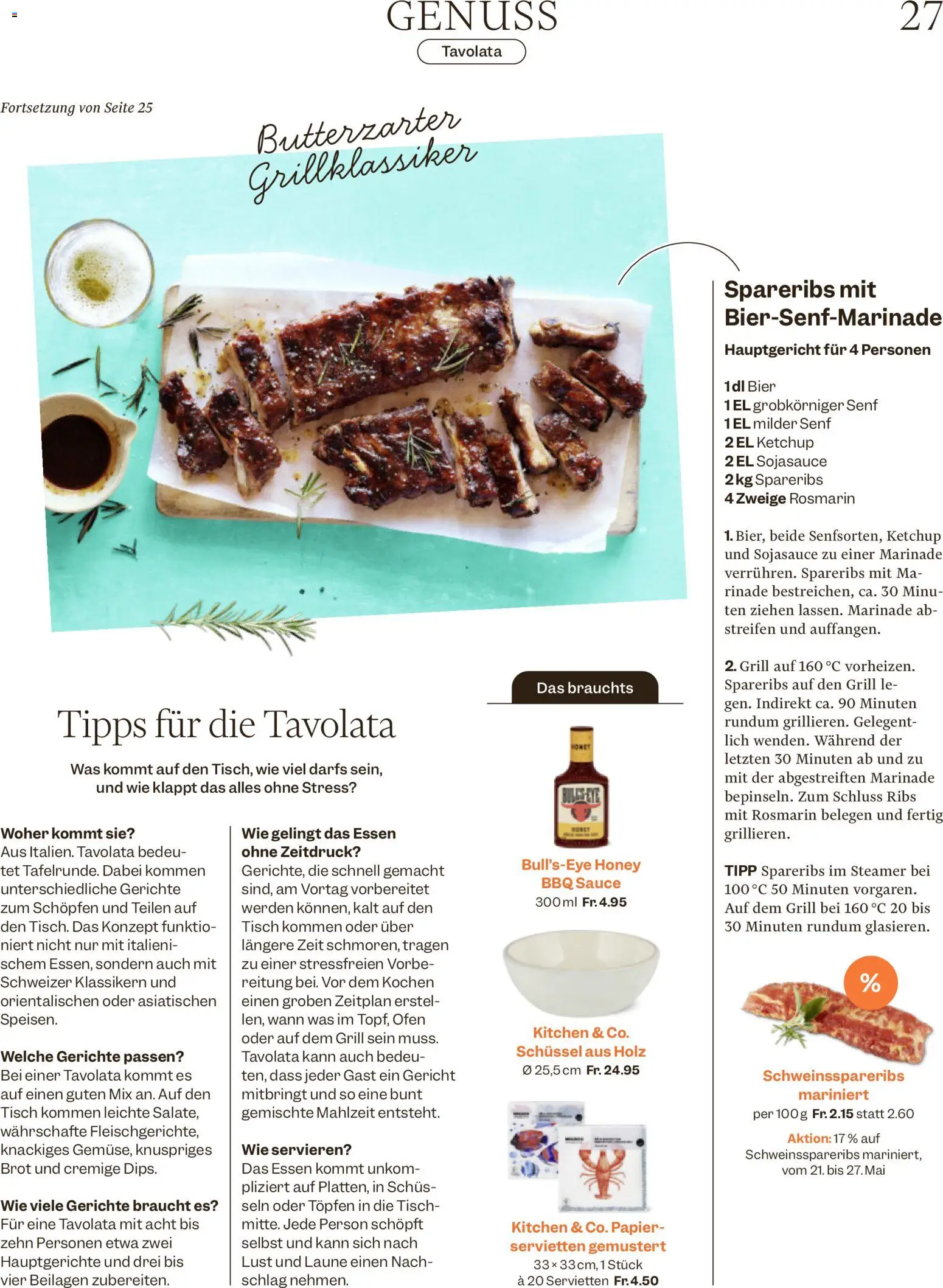 Migros aktionen Magazin – gültig ab 19.05.2026 | Seite: 27