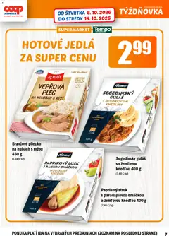 COOP Jednota leták platný od 08.10.2026 | Strana: 7