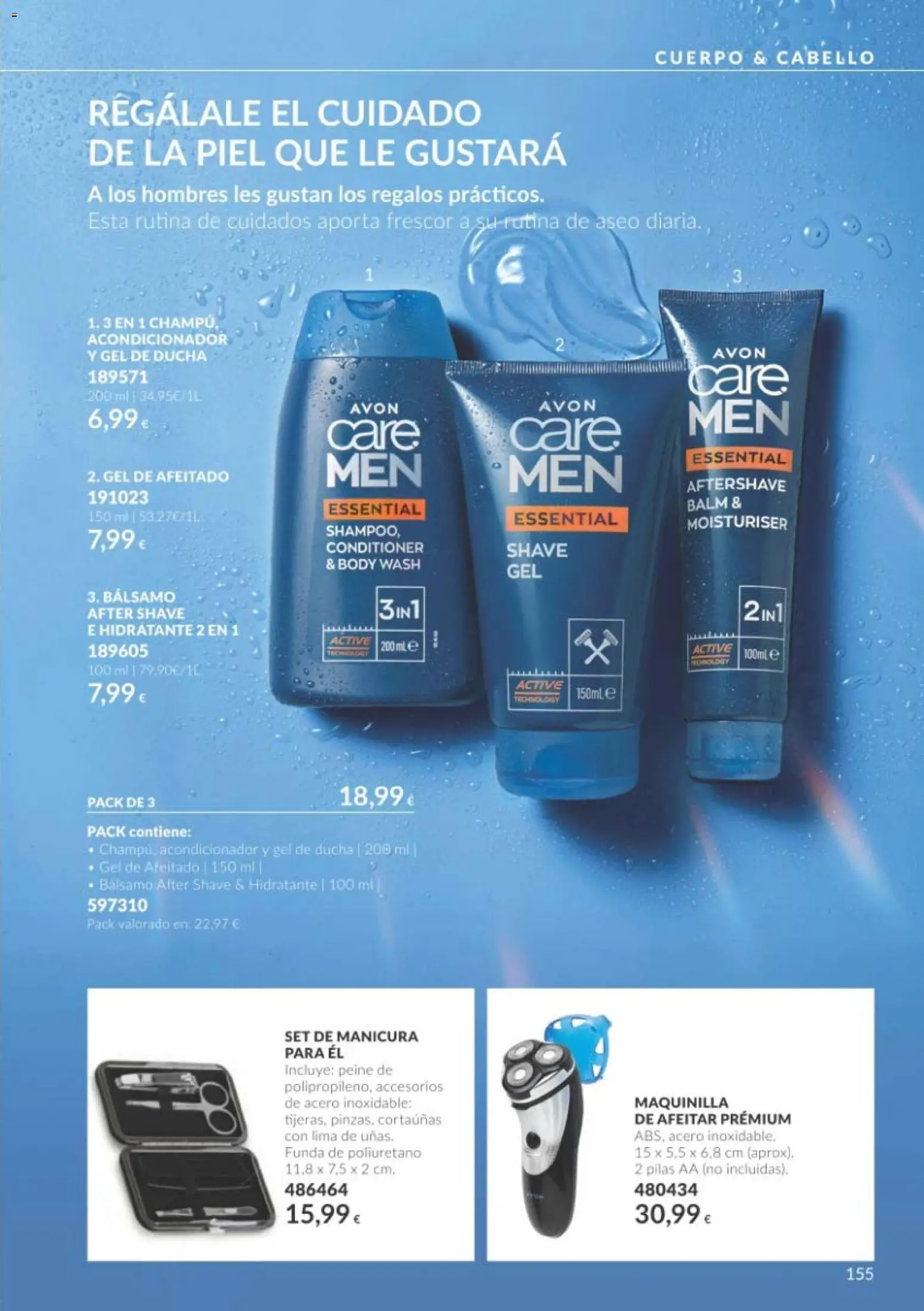 Catálogo AVON Black Friday │ válido desde el 01/11/2026 | Página: 155 | Productos: Lima, Cortaúñas, Funda, Ducha