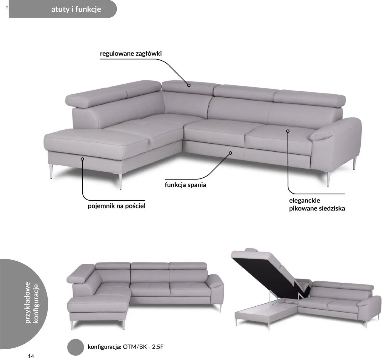 Black Red White Gazetka - Katalog mebli wypoczynkowych MAOS od 27.08.2024 | Strona: 14 | Produkty: Pościel