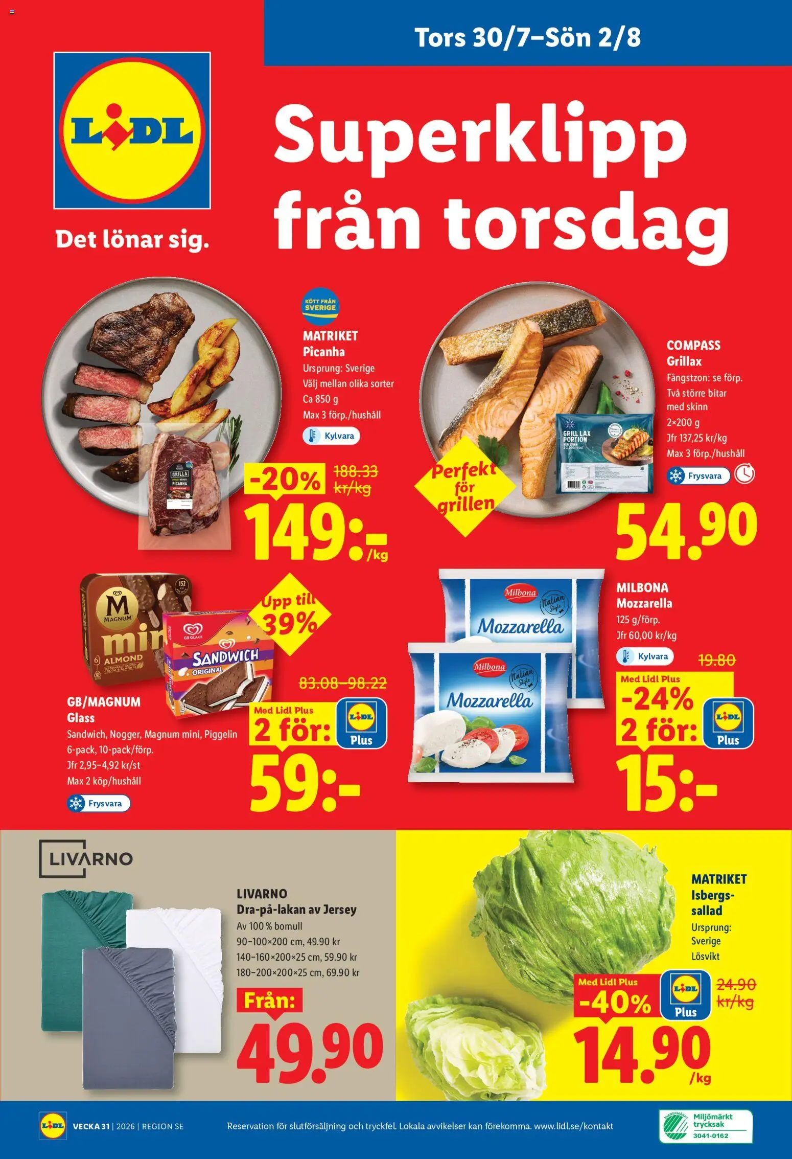 Lidl reklamblad aktuell från 27/07/2026 | Sida: 29