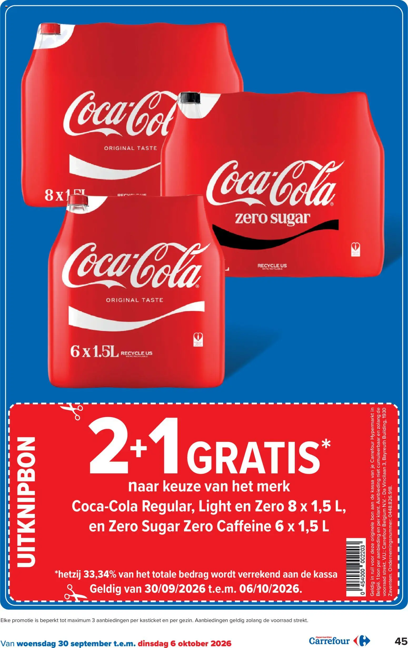 {H1} | Pagina: 45 | Producten: Coca-Cola Zero