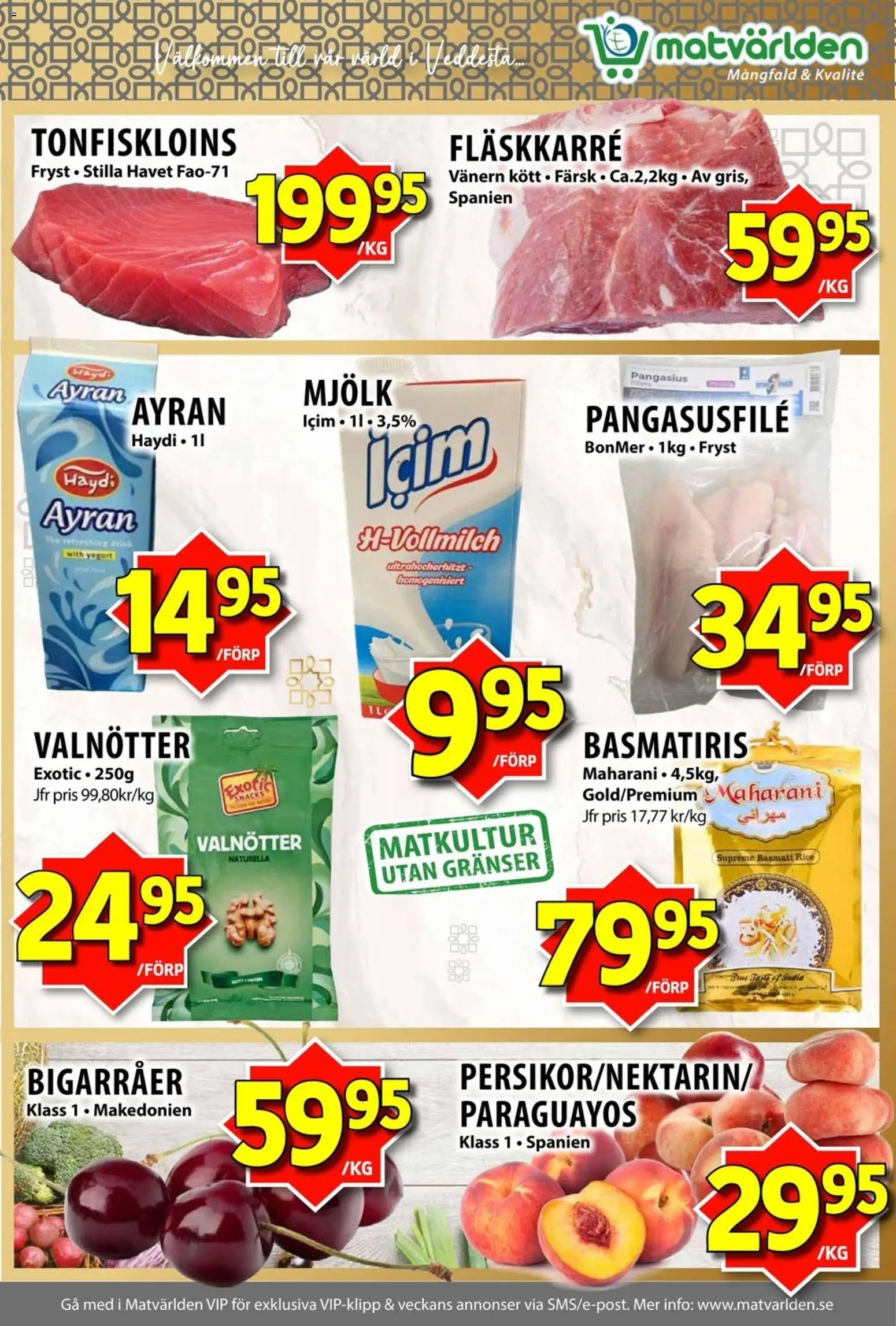 Matvärlden reklamblad aktuell från 20/07/2026 | Sida: 3 | Produkter: Mjölk