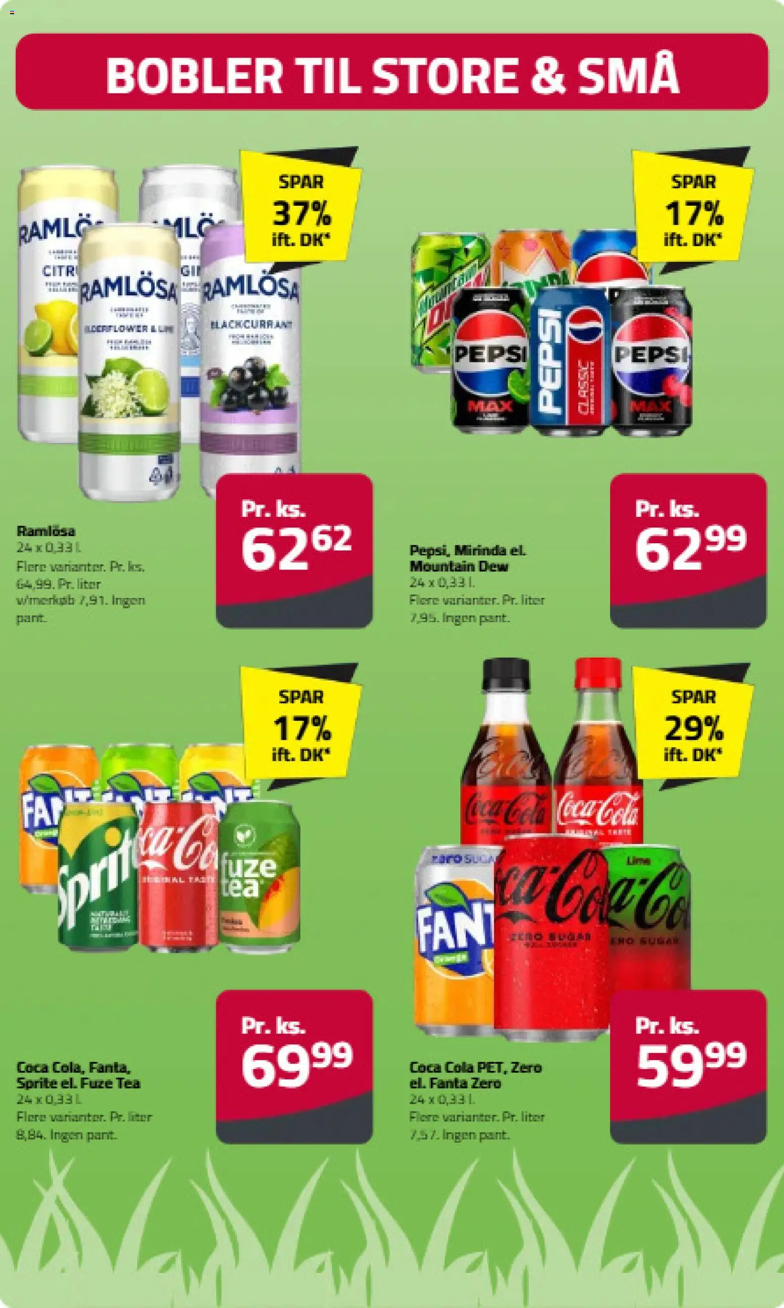 Fleggaard tilbudsavis – gyldig fra 29.04.2026 | Side: 2 | Produkter: Coca Cola, Fanta, Cola, Pepsi