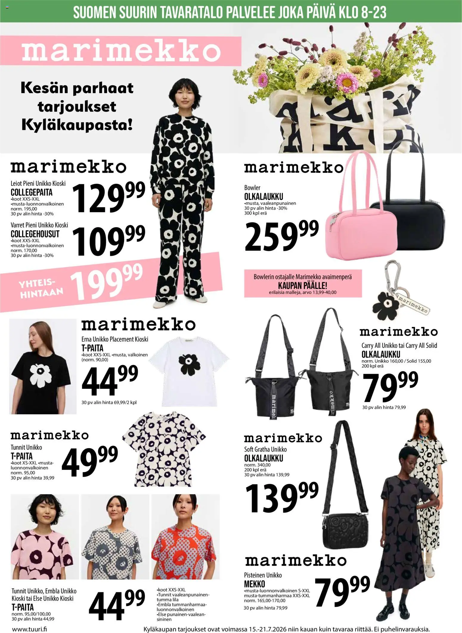Tuuri tarjoukset – voimassa 15/07/2026 alkaen | Sivu: 5 | Tuotteet: Avaimenperä, Mekko