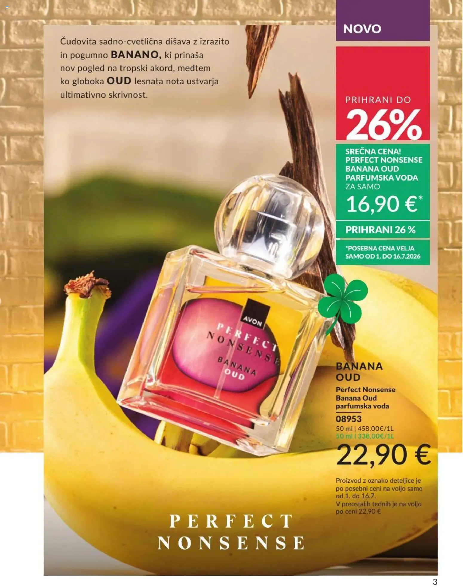 Novi Avon katalog ponudbe – veljaven od 30.06.2026 | Stran: 3 | Izdelki: Disava, Voda, Parfumska voda