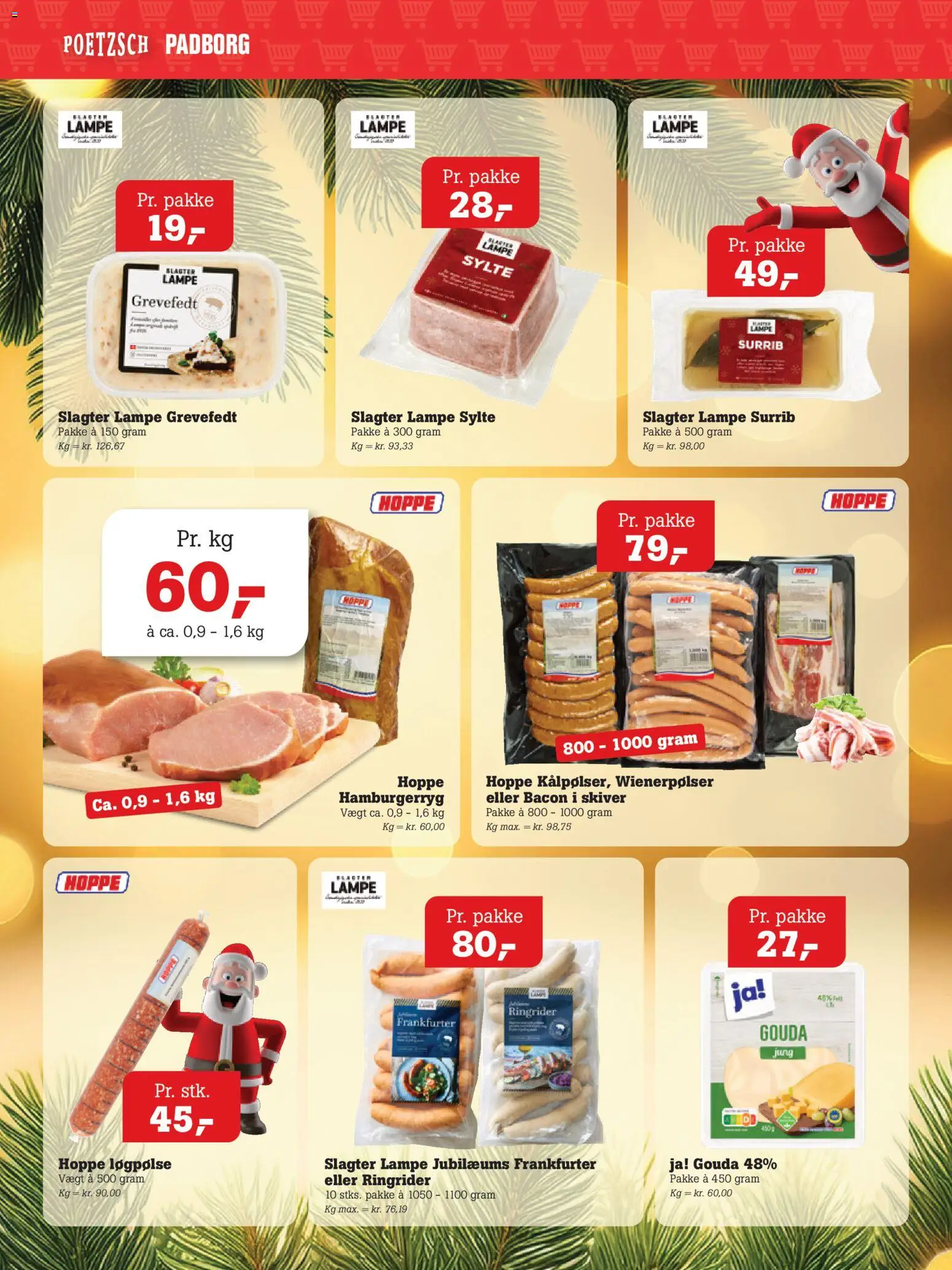 Poetzsch Padborg tilbudsavis – gyldig fra 29/10/2026 | Side: 3 | Produkter: Lampe, Bacon, Hamburgerryg