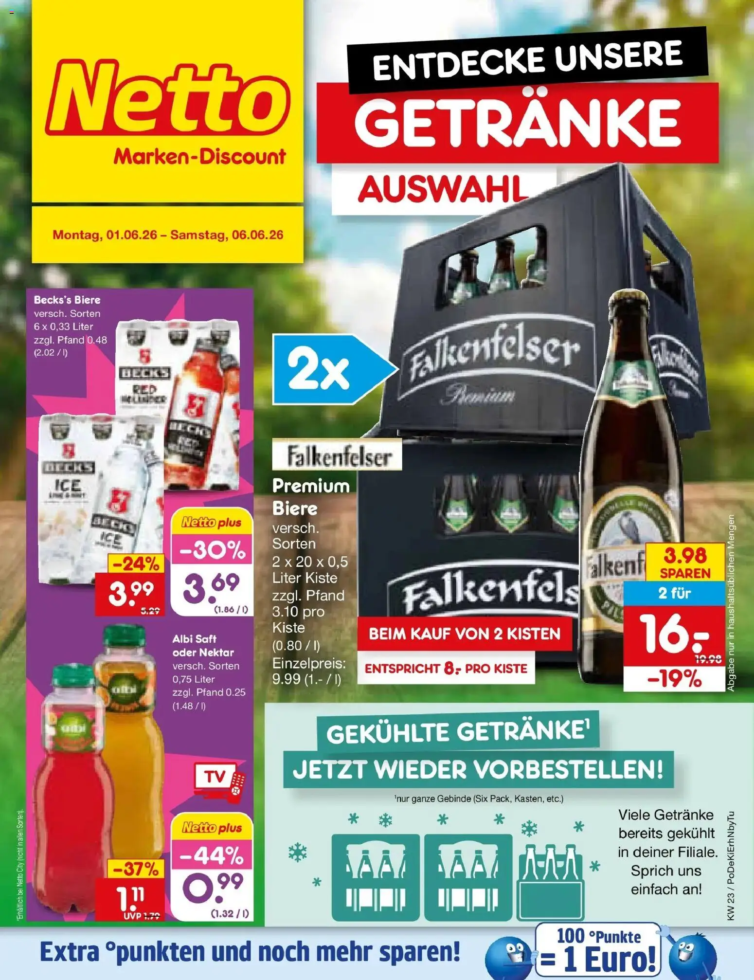 Netto Marken-Discount Prospekt Lahr-Langenwinkel – gültig ab 01.06.2026 | Seite: 28 | Produkte: Saft
