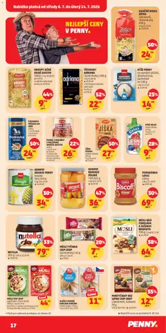 Náhled letáku NUTELLA, 350 g od 08.07.2026 | Strana: 17