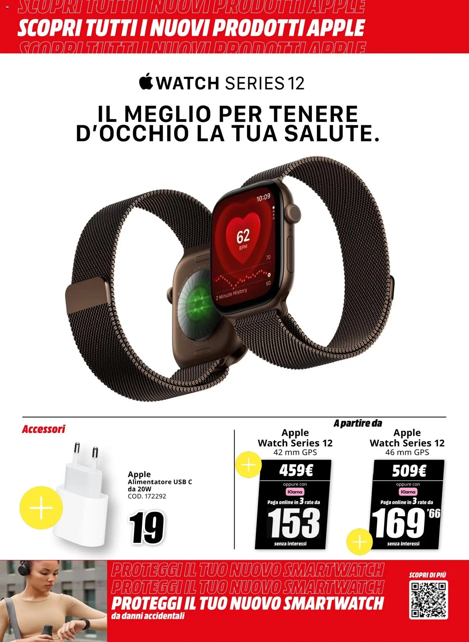 Volantino Media World del 18/09/2026 | Pagina: 4 | Prodotti: USB, Smartwatch, Apple Watch