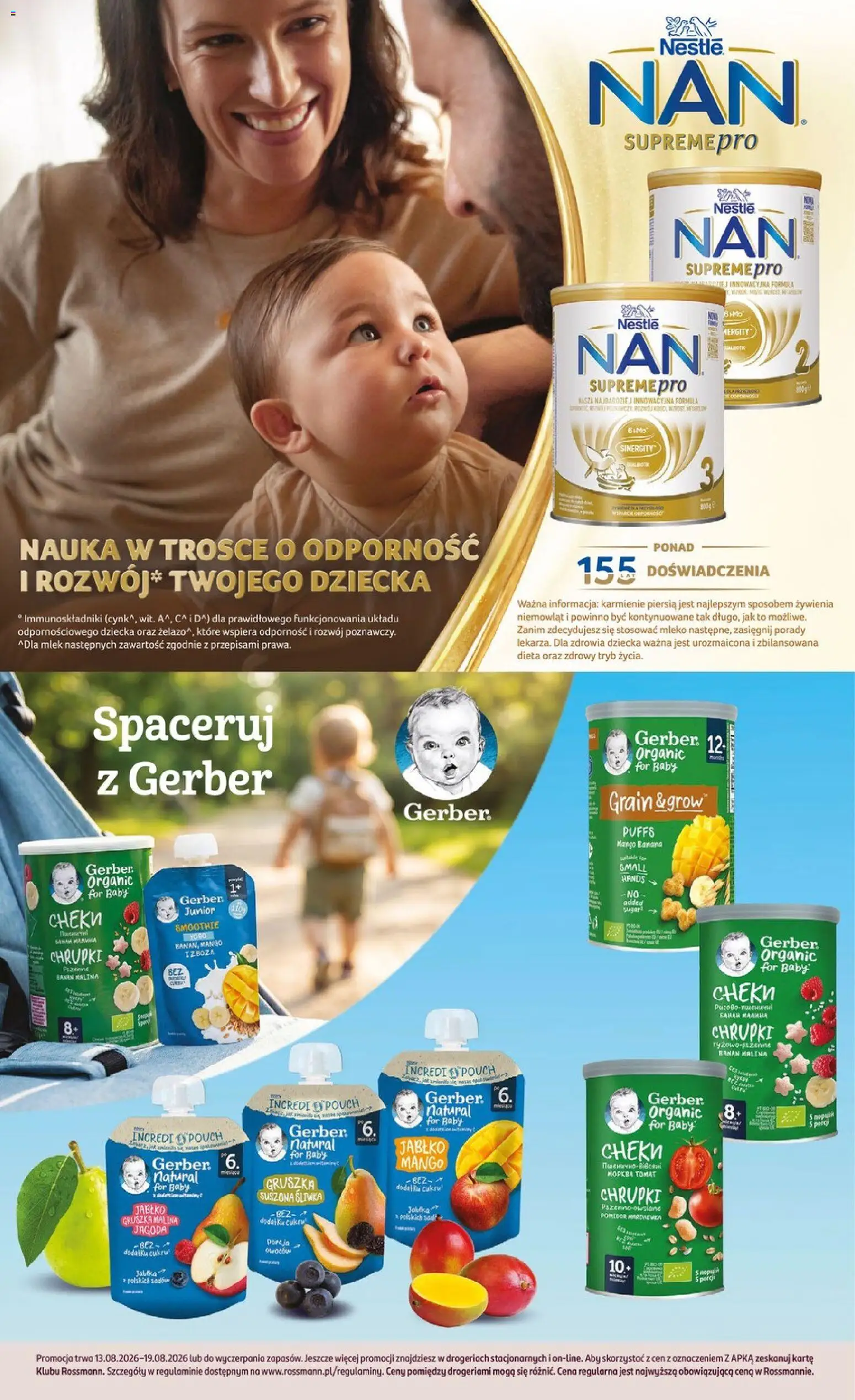 Rossmann gazetka od 13.08.2026 | Strona: 10 | Produkty: Mango, Chrupki, Smoothie, Mleko