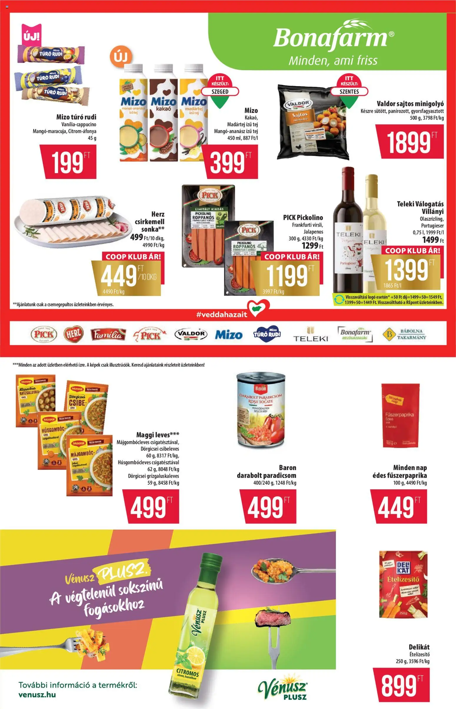 COOP akciós ujság - amely érvényes a következő dátumtól: 09.07.2026 | Oldal: 7
