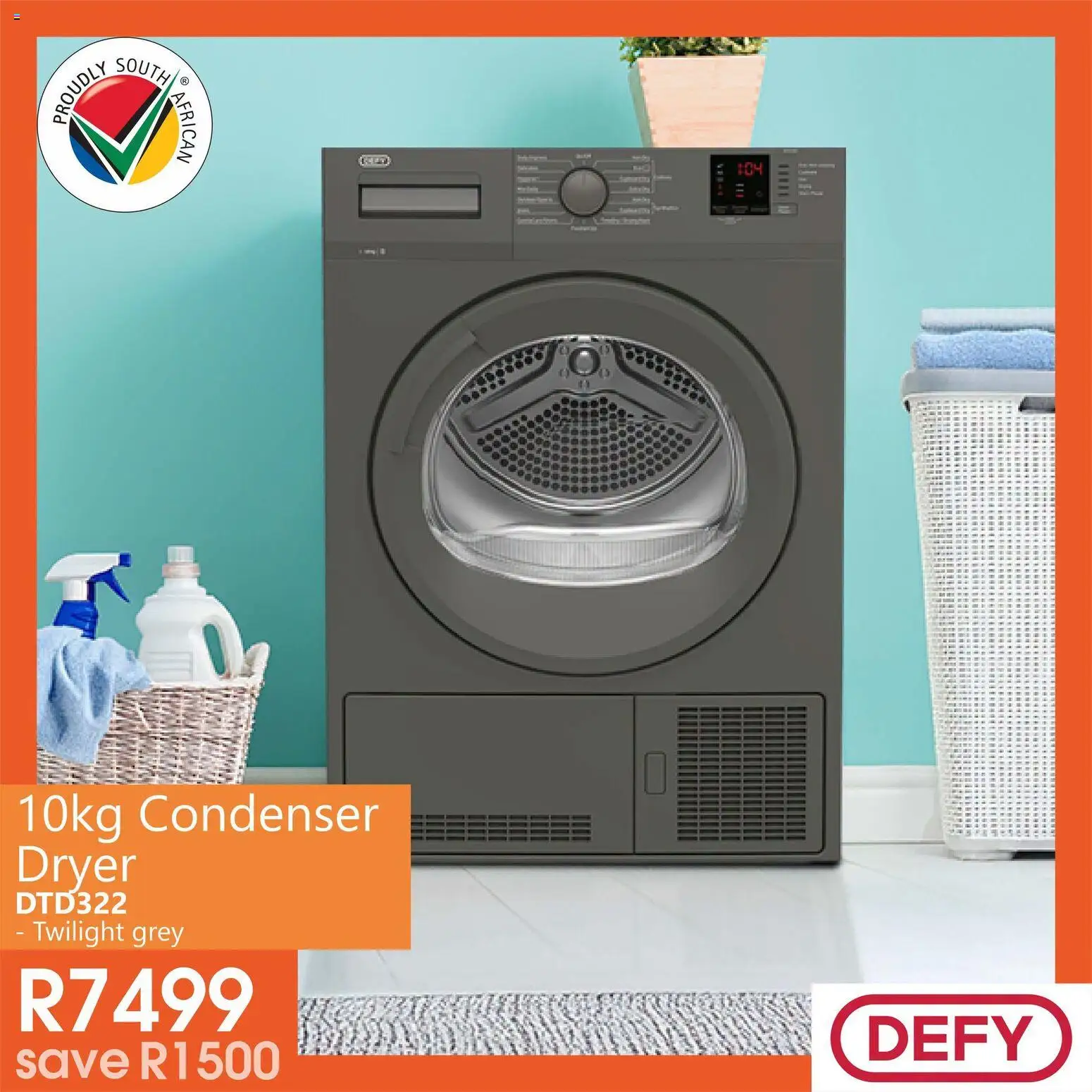 New Tafelberg Furnishers catalogue – valid from 01/07/2026 | Page: 8 | Products: Dryer