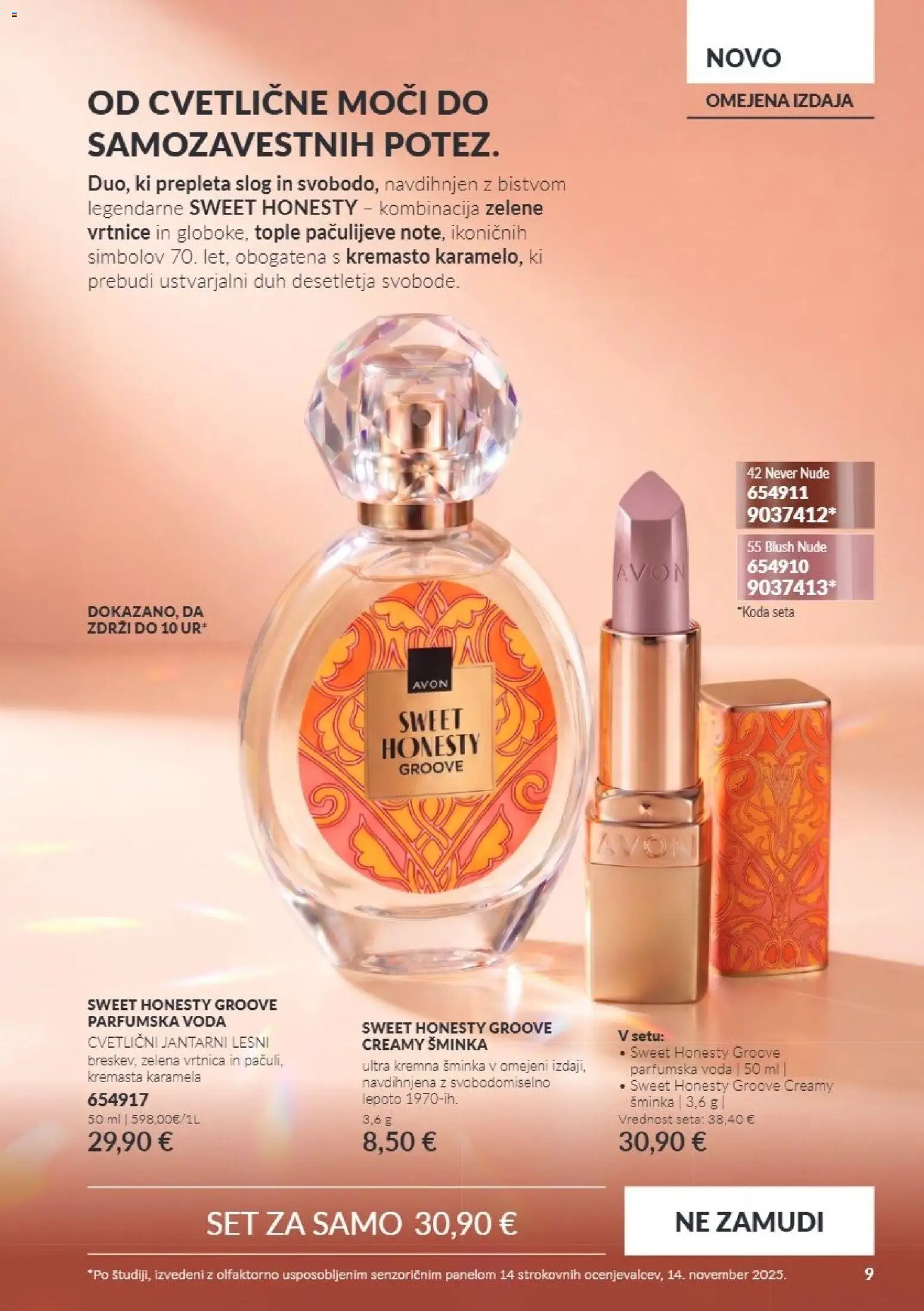Novi Avon katalog ponudbe – veljaven od 01.11.2026 | Stran: 9 | Izdelki: Voda, Zelena, Parfumska voda