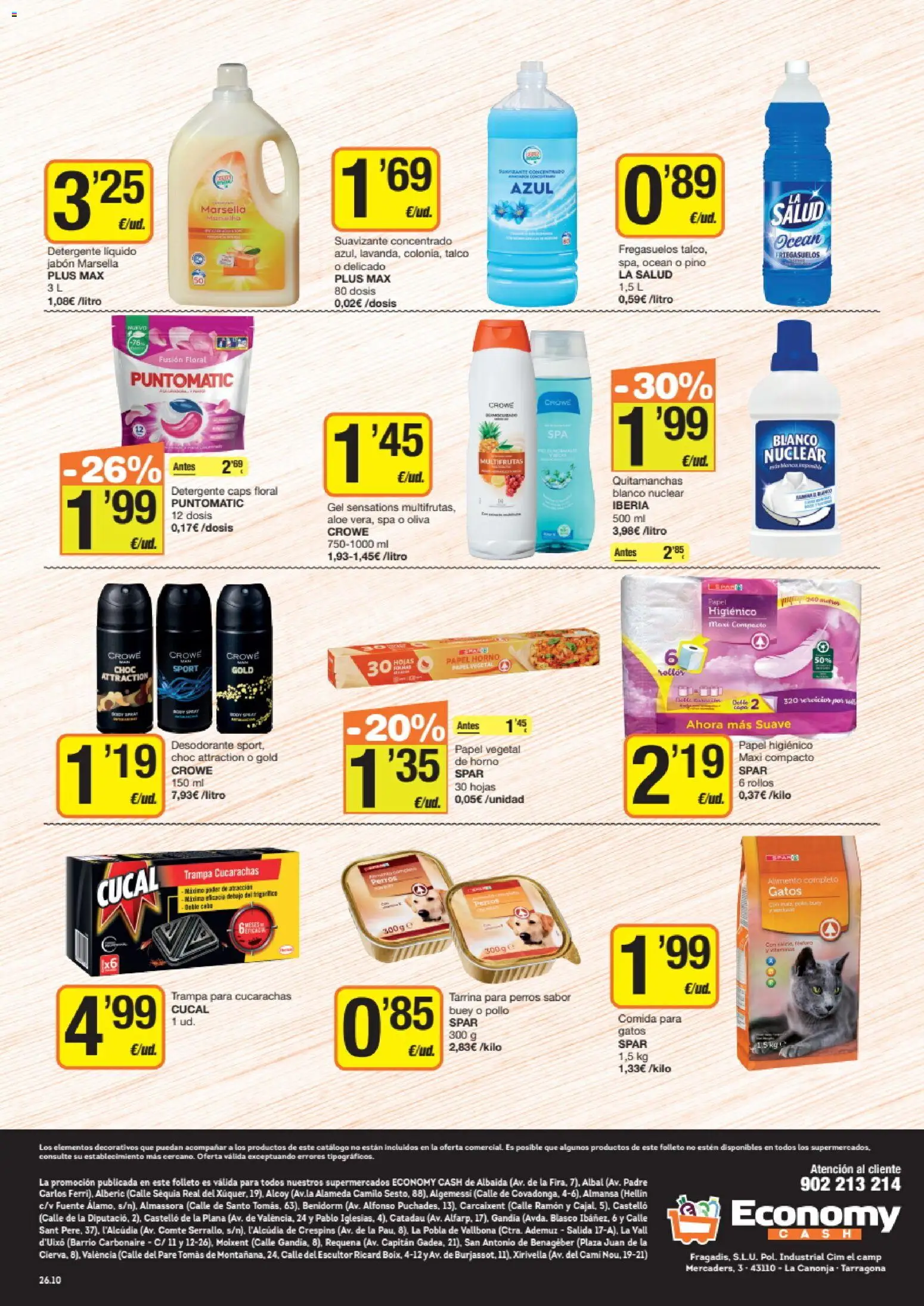 Economy Cash folleto │ válido desde el 26/06/2026 | Página: 8