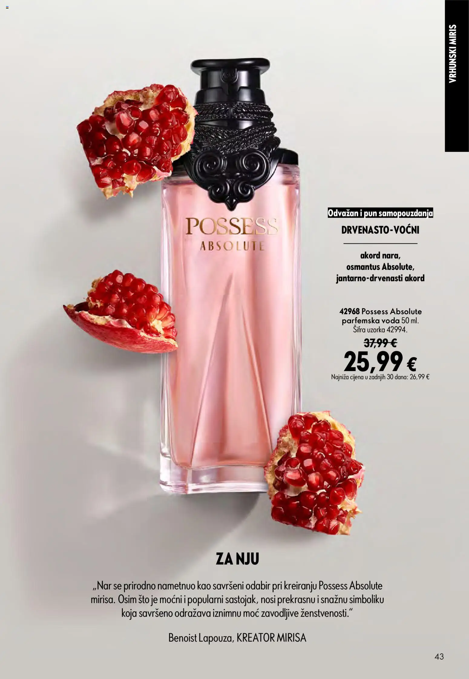 Oriflame katalog | vrijedi od 24.06.2026 | Stranica: 43 | Proizvodi: Miris, Voda