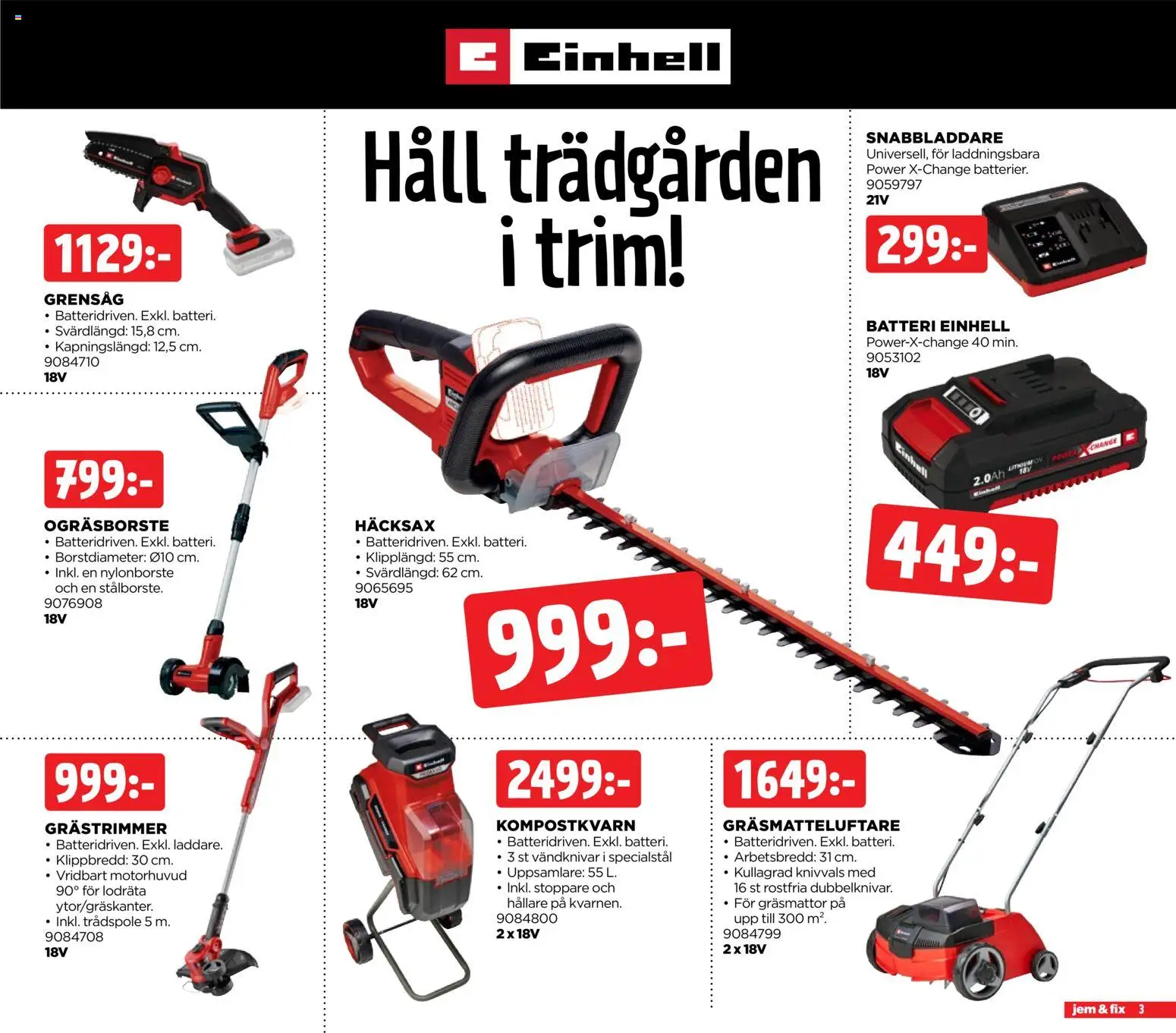 Jem & Fix reklamblad aktuell från 03.05.2026 | Sida: 3