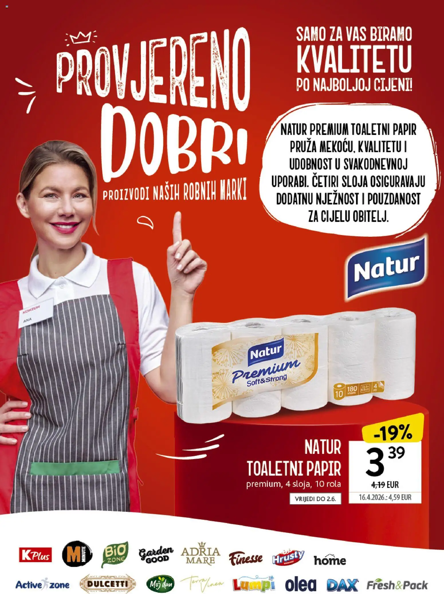 Konzum katalog | vrijedi od 20.05.2026 | Stranica: 50 | Proizvodi: Toaletni papir