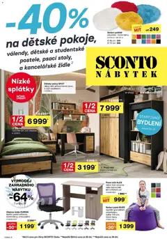 Náhled letáku Sconto nábytek leták od 15.07.2026