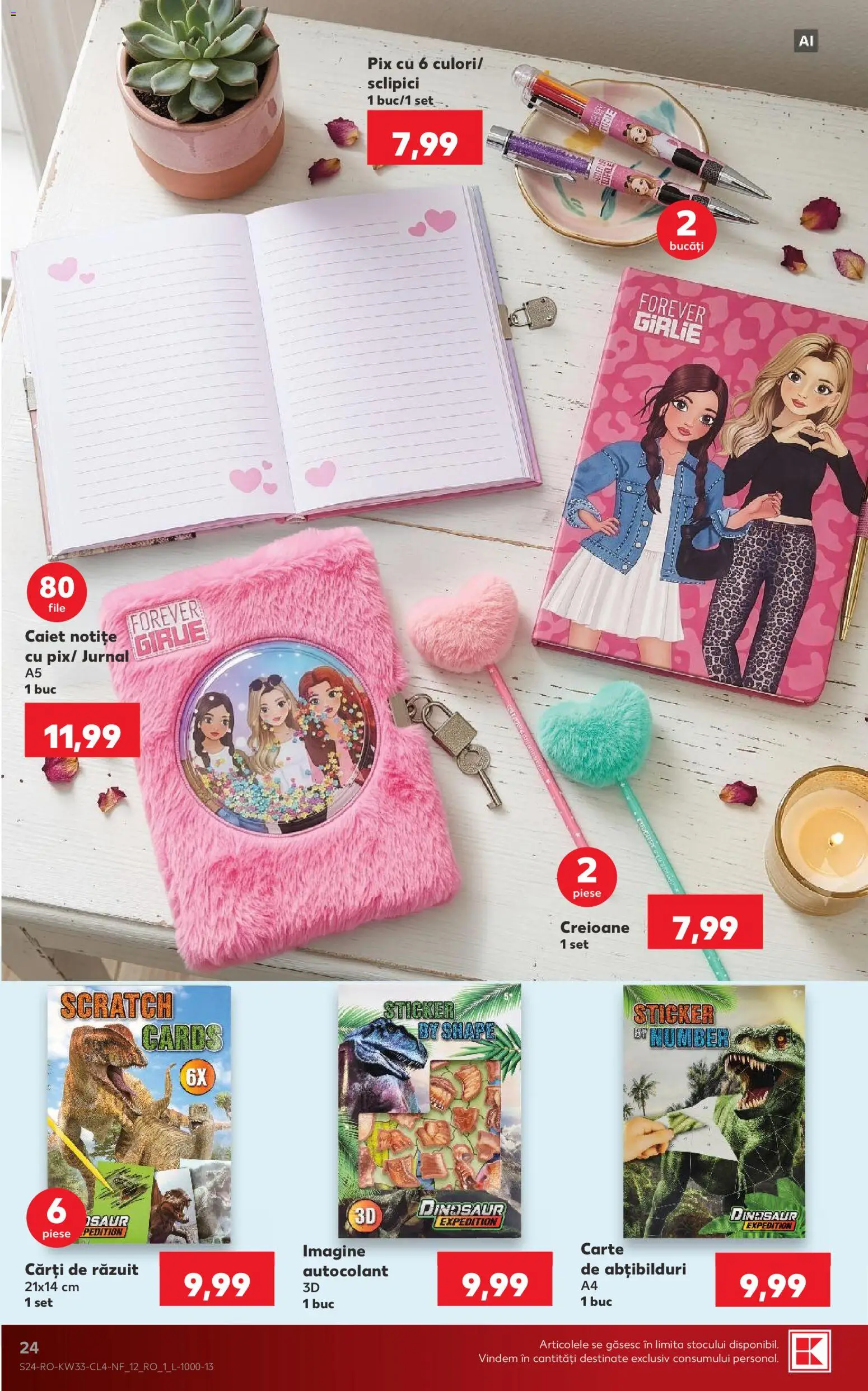 Noul catalog Kaufland – valabil de la 12.08.2026 | Pagină: 24 | Produse: Cărți