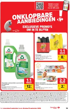 Carrefour market folder week 37 - Voorbeeld van een folder van Carrefour market, geldig van 09/09/2026 | Pagina: 19