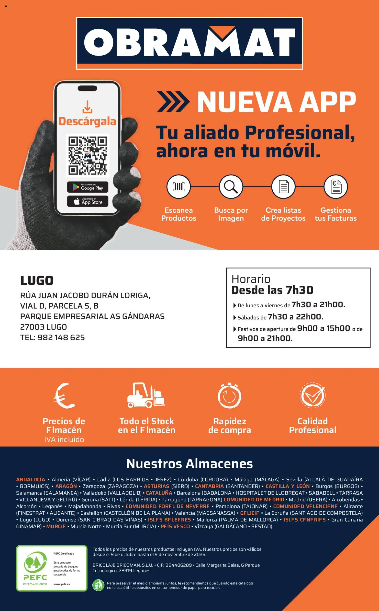 Obramat - Reformas Otono Imprenta Almacenes 32 Lugo 2026 │ válido desde el 09/10/2026 | Página: 80 | Productos: Té